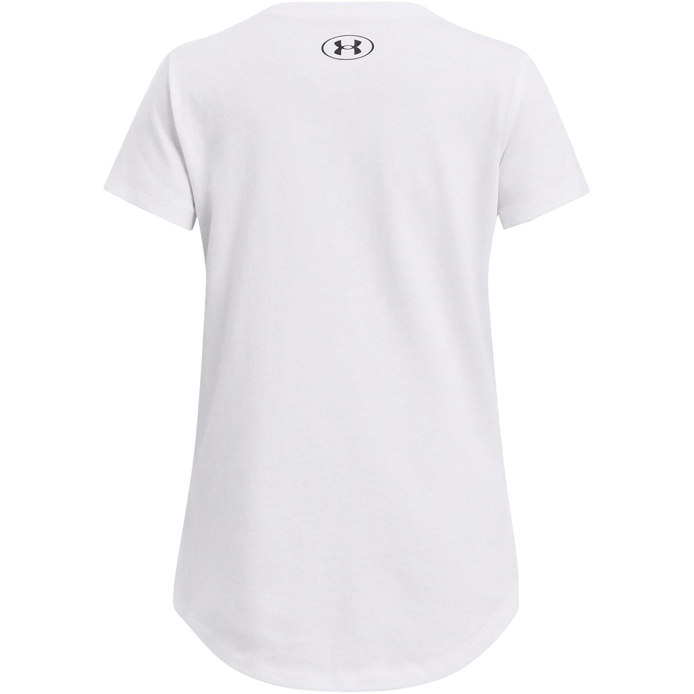 Under Armour Girls Color Block Regular Fit Short Sleeve T-Shirt