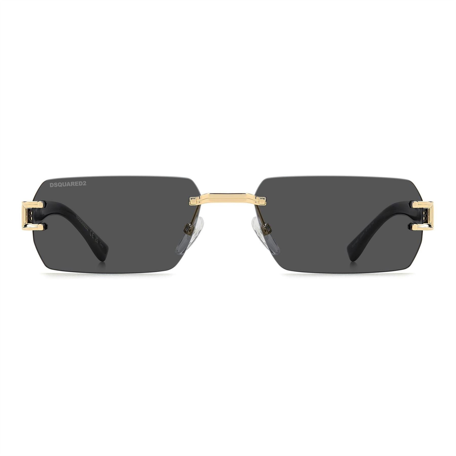 DSquared2 Rimless Sun Rectangle Sunglasses