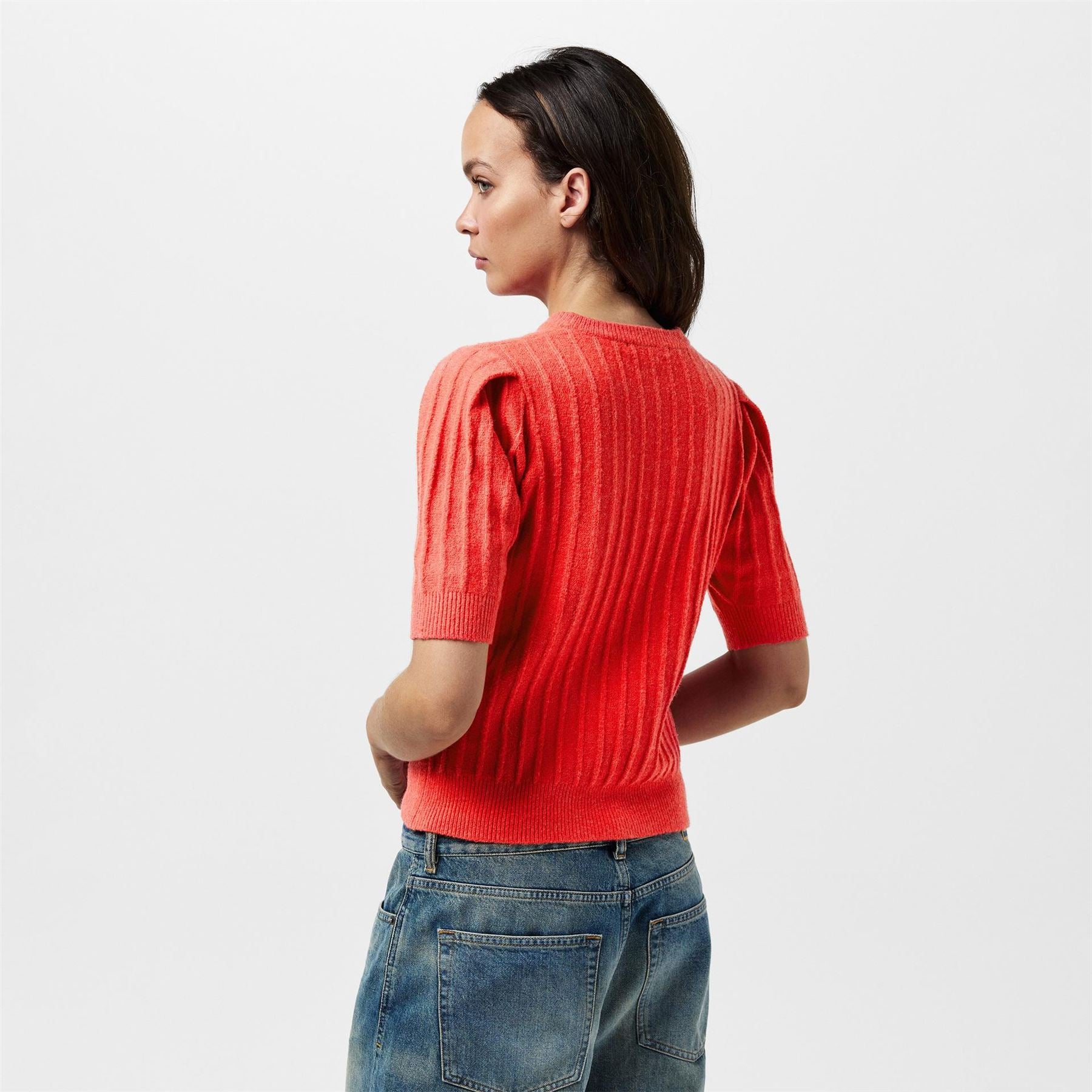 French Connection Lola Short Sleeve Crew Neck Jumper