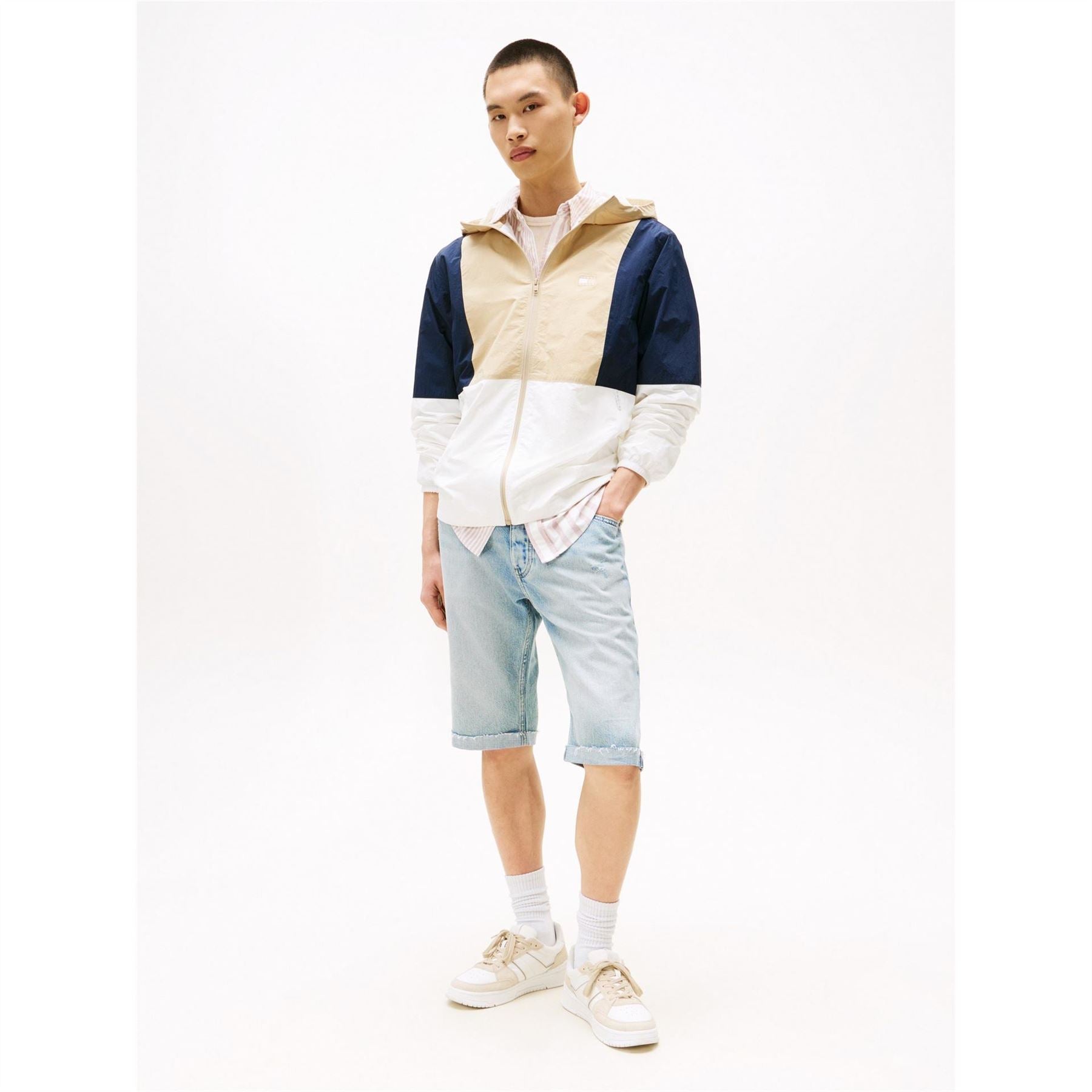 Tommy Jeans Chicago Hooded Long Sleeve Windbreaker