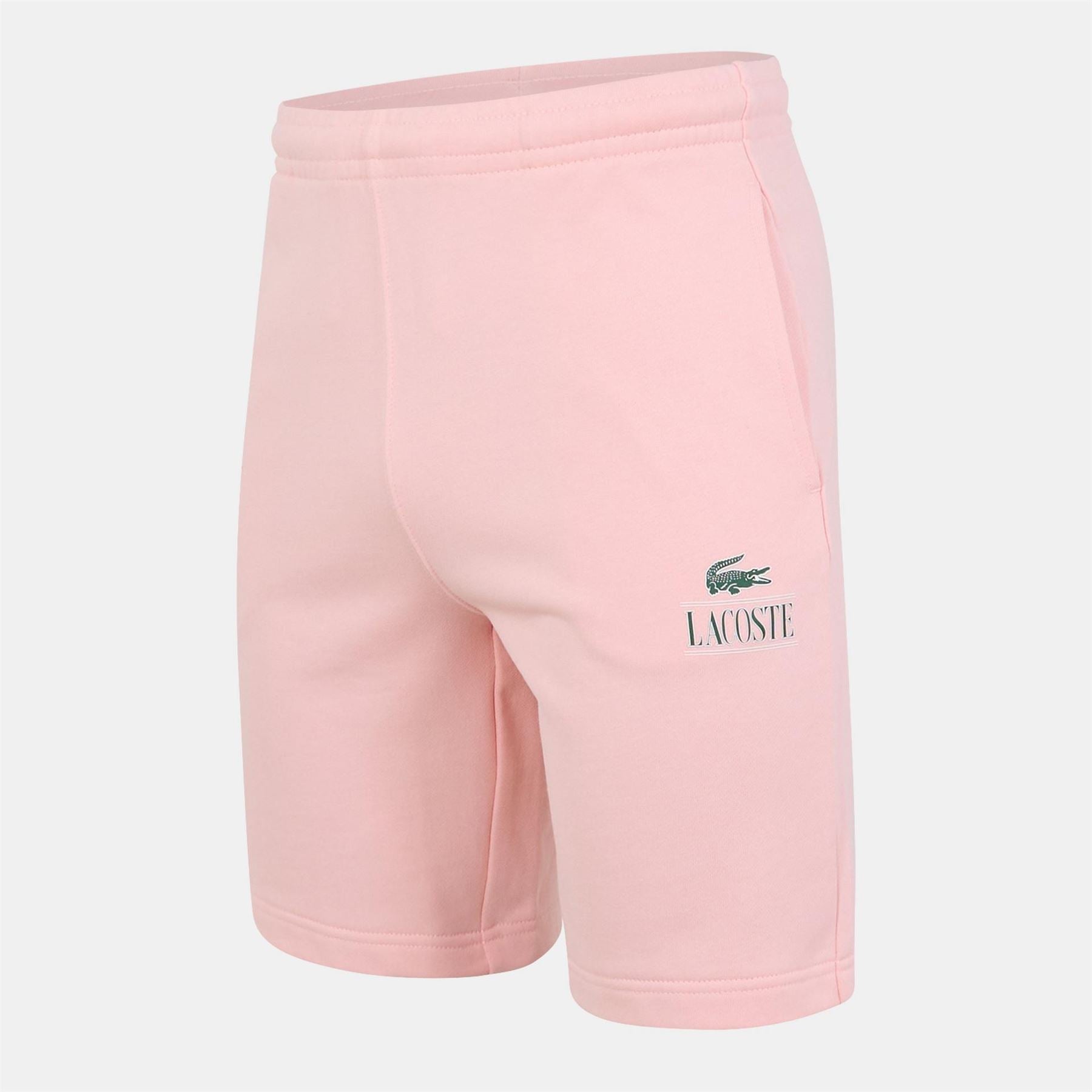Lacoste Gh1220 Bermuda Sweat Shorts with Elasticated Waistband