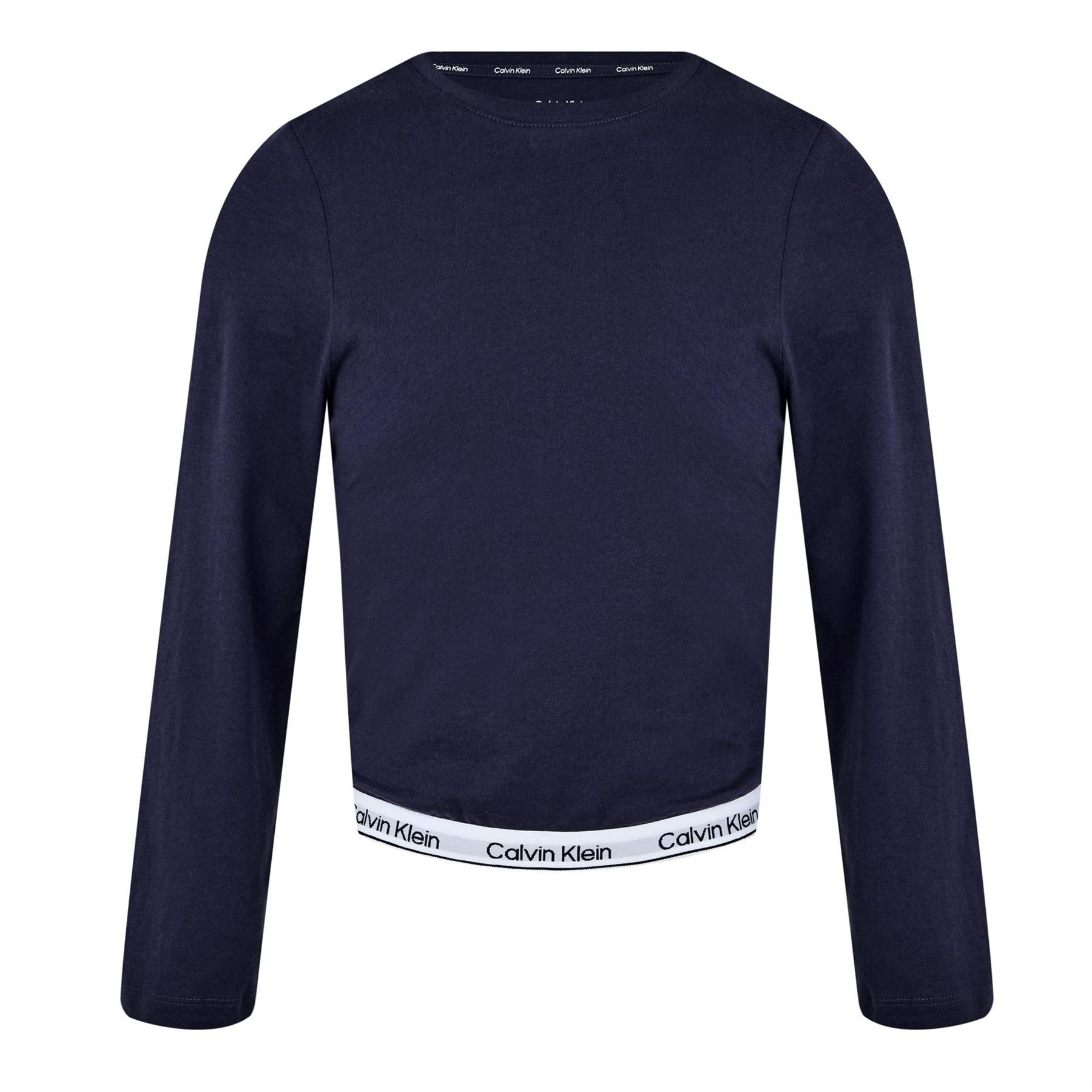 Calvin Klein Sleeved Shirt And Pyjama Trouser Set  Junior