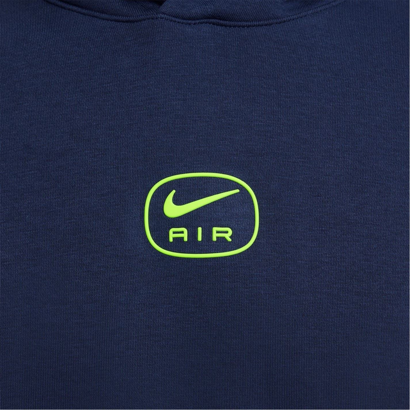 Nike Hooded Relaxed Fit Long Sleeve Sweatshirt