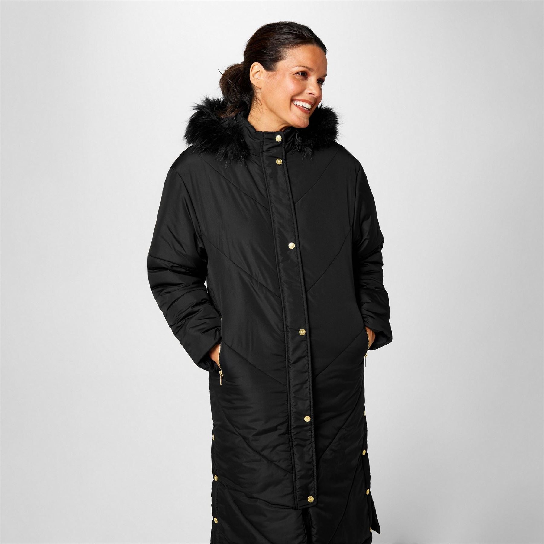 Biba Hooded Puffer Coat
