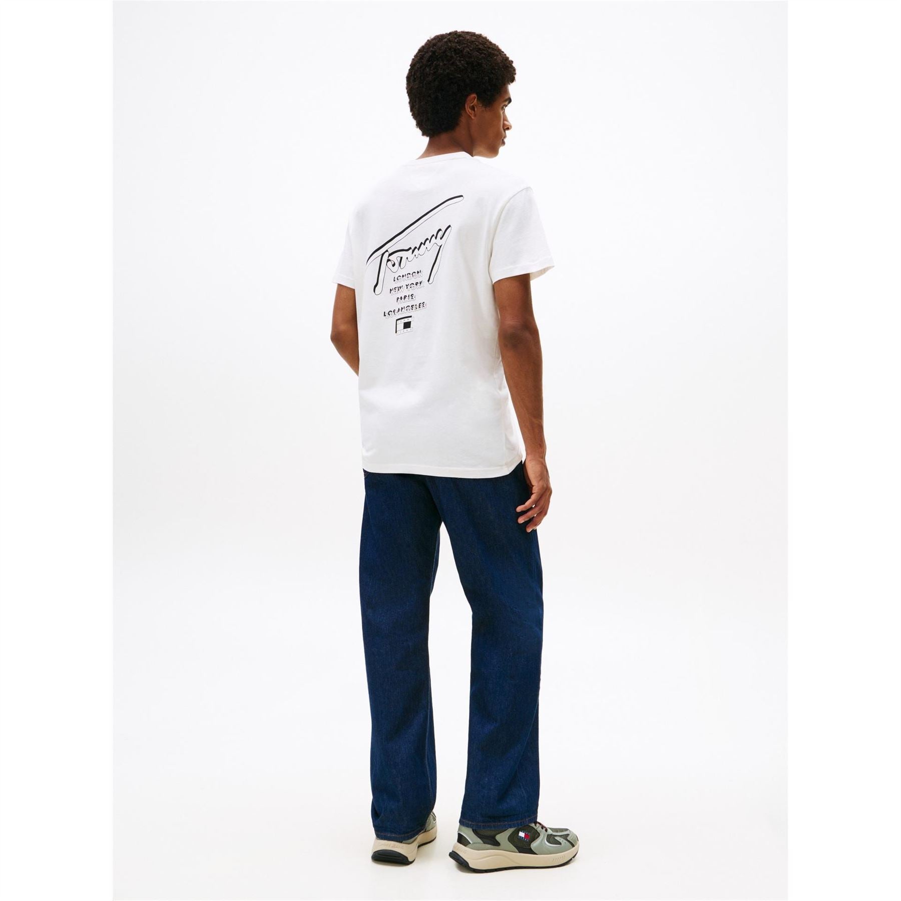 Tommy Jeans Flag Logo T-Shirt