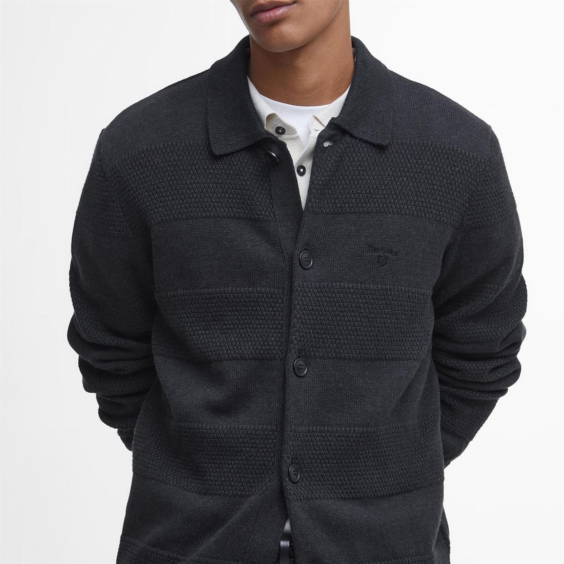 Barbour Collared Cardigan