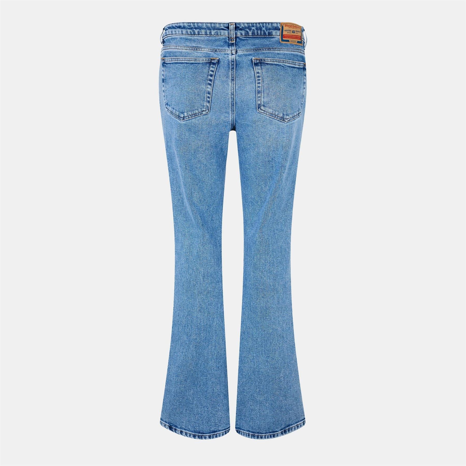 Diesel 1969 Eby Wide Leg Regular Fit Jeans