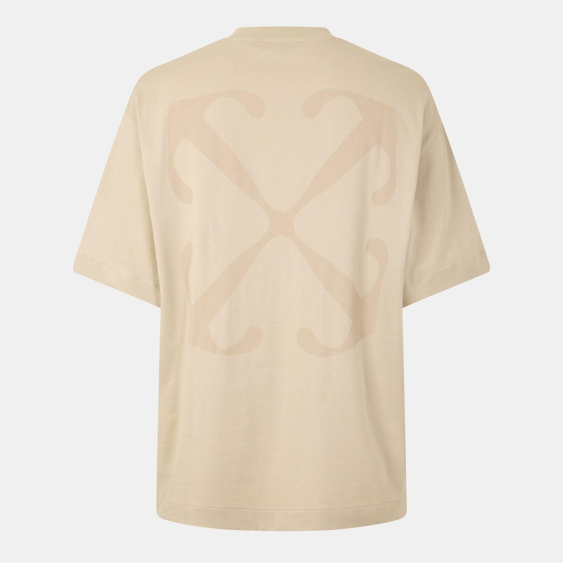 Off White Arrow Skate Lettering Regular Fit T-Shirt