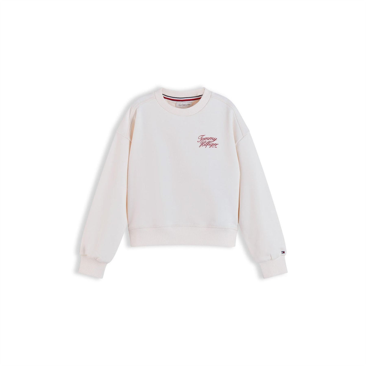 Tommy Hilfiger Script Cotton Long Sleeve Sweatshirt