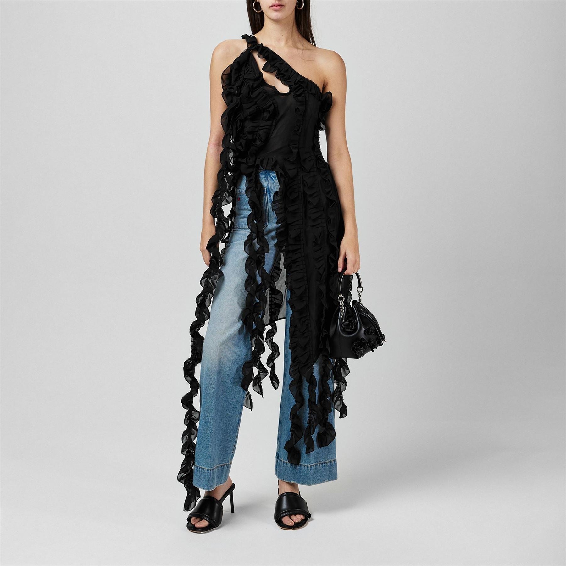 AmyLynn One Shoulder Suki Blouse