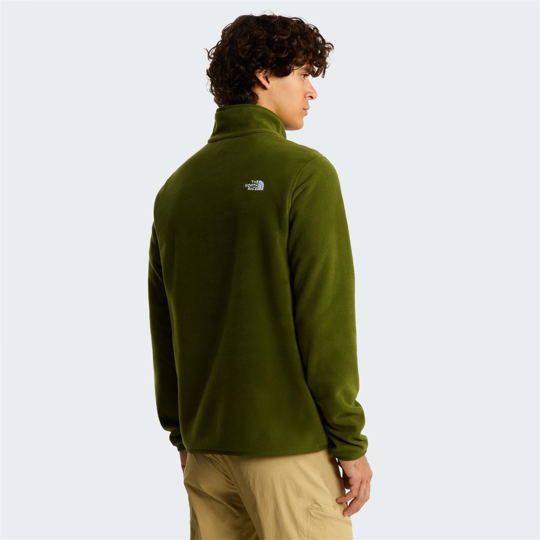 The North Face Mens 100 Glacier Quarter Zip Fleece
