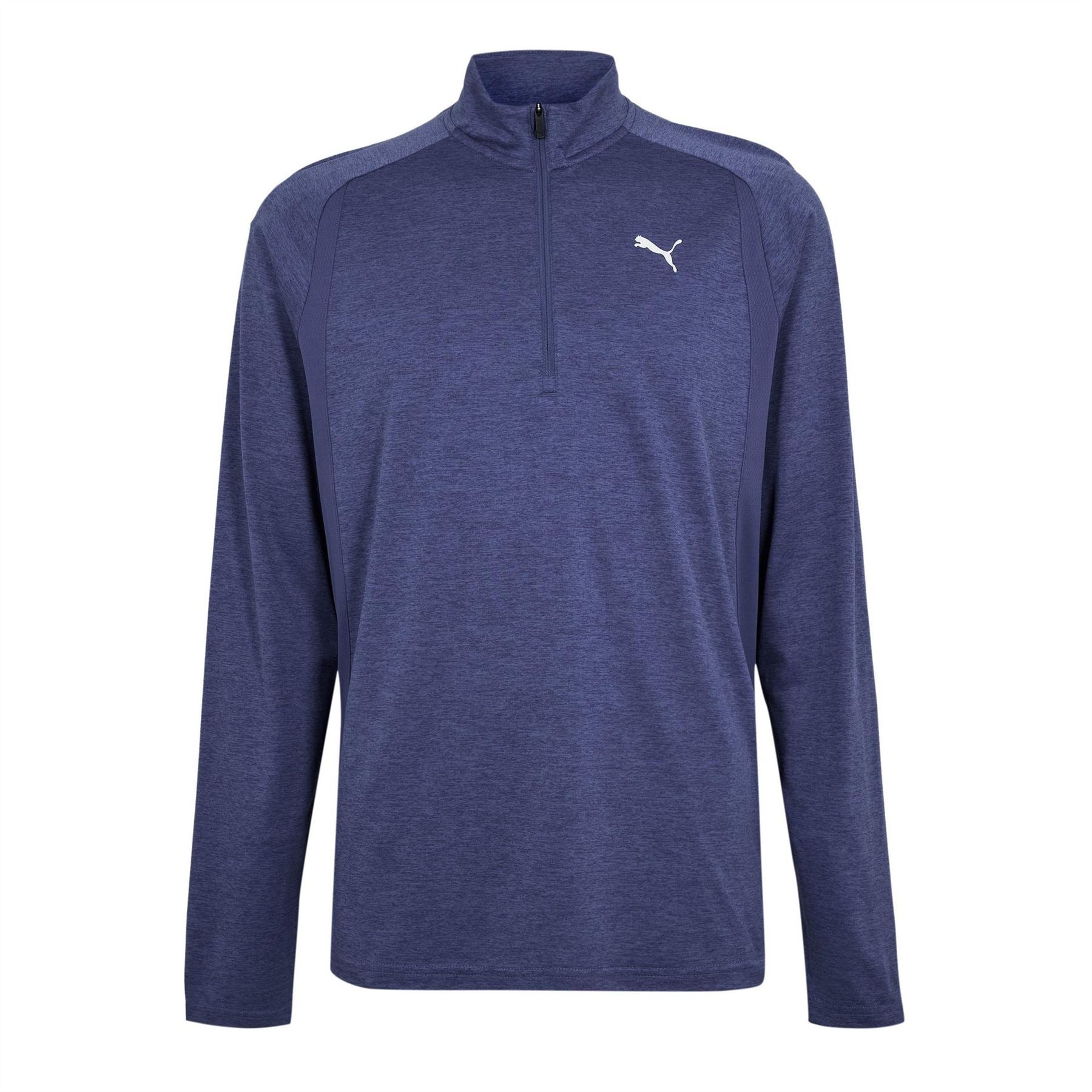 Puma Tad Qz Long Sleeve Performance Gym Top