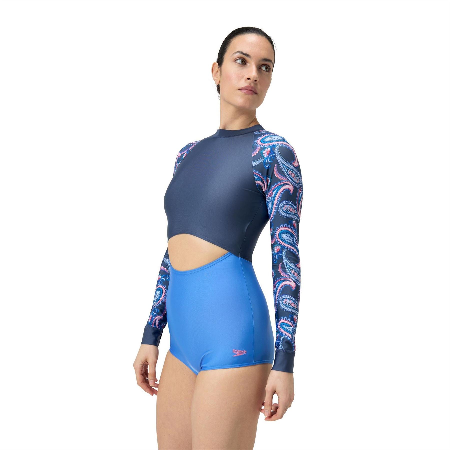 Speedo Womens Long Sleeve Swimsuit