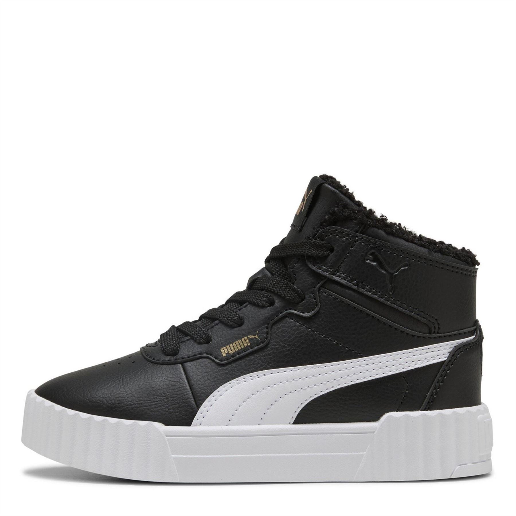 Puma Kids Carina 3.0 Mid High Top Trainers