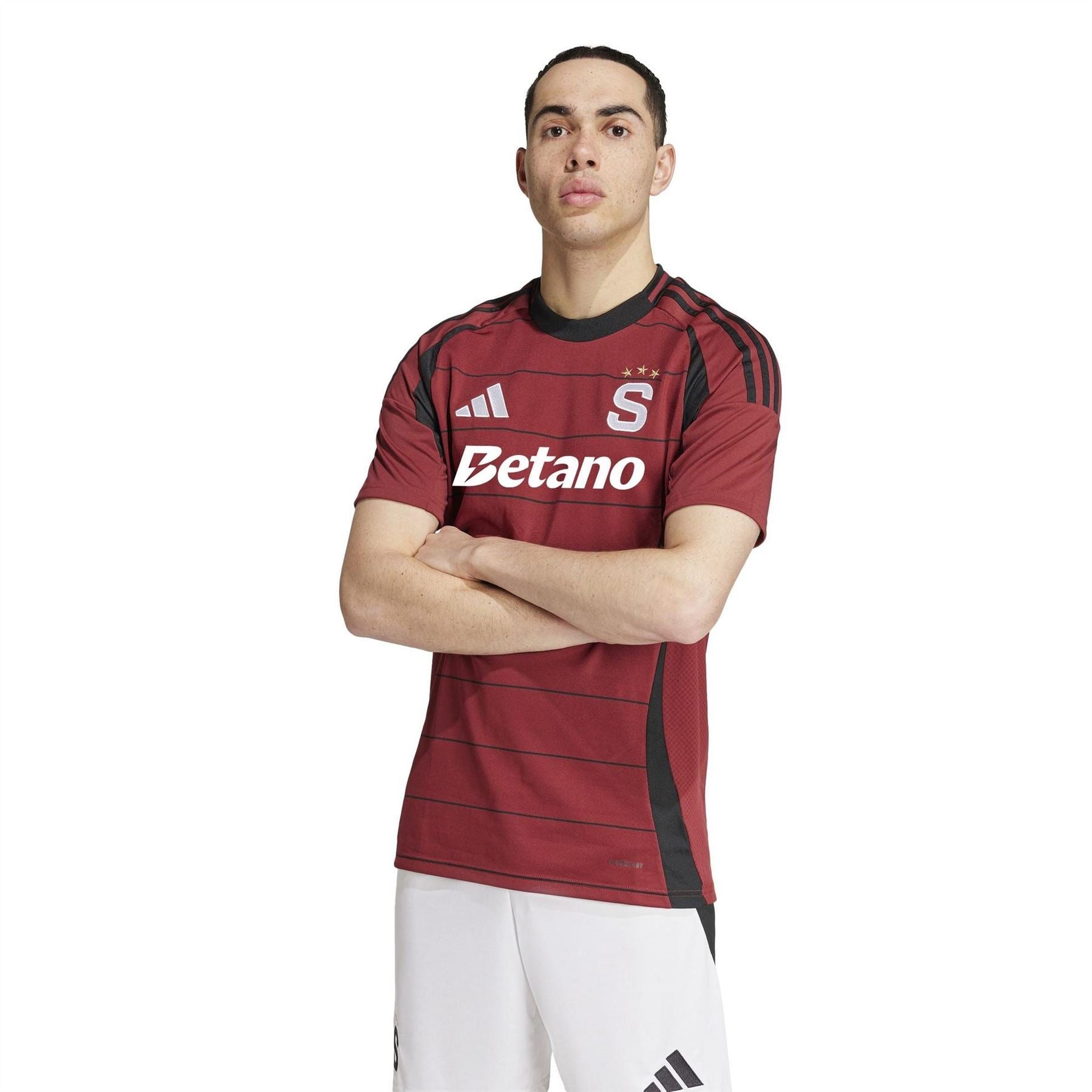adidas Sparta Prague Home Shirt 2024 2025 Adults