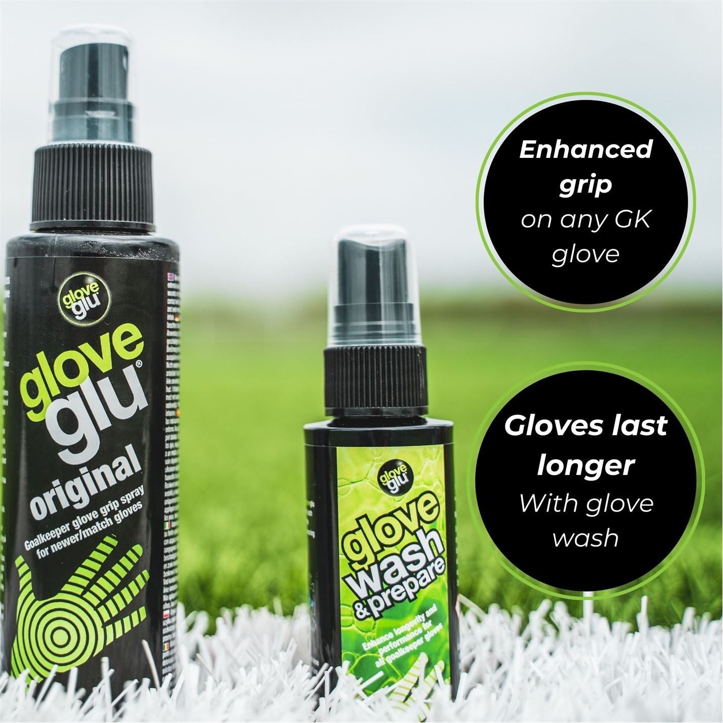 Glove Glu N Wash Goalkeeper Glove Kit