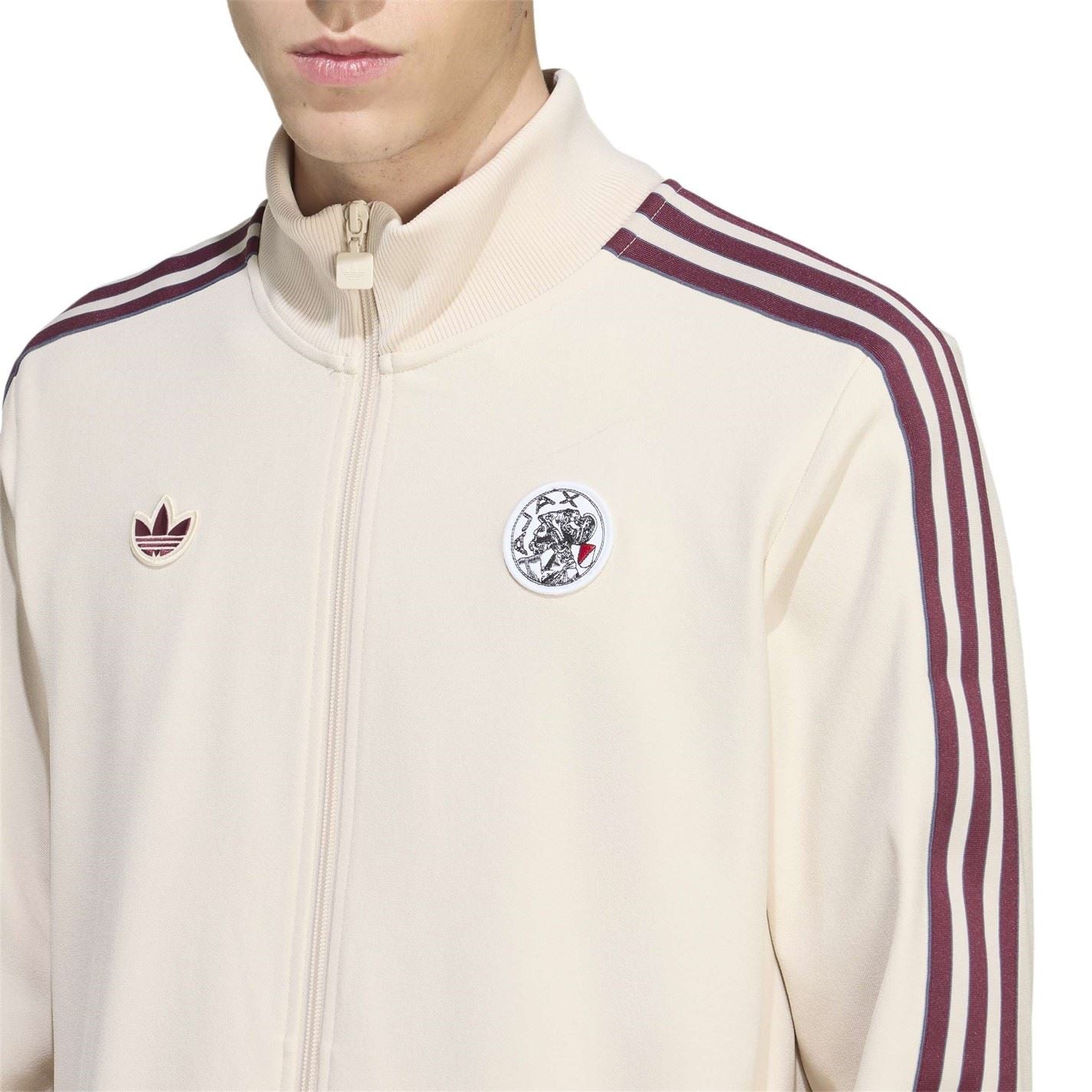 adidas Ajax Originals Icon Tracksuit Top Adults