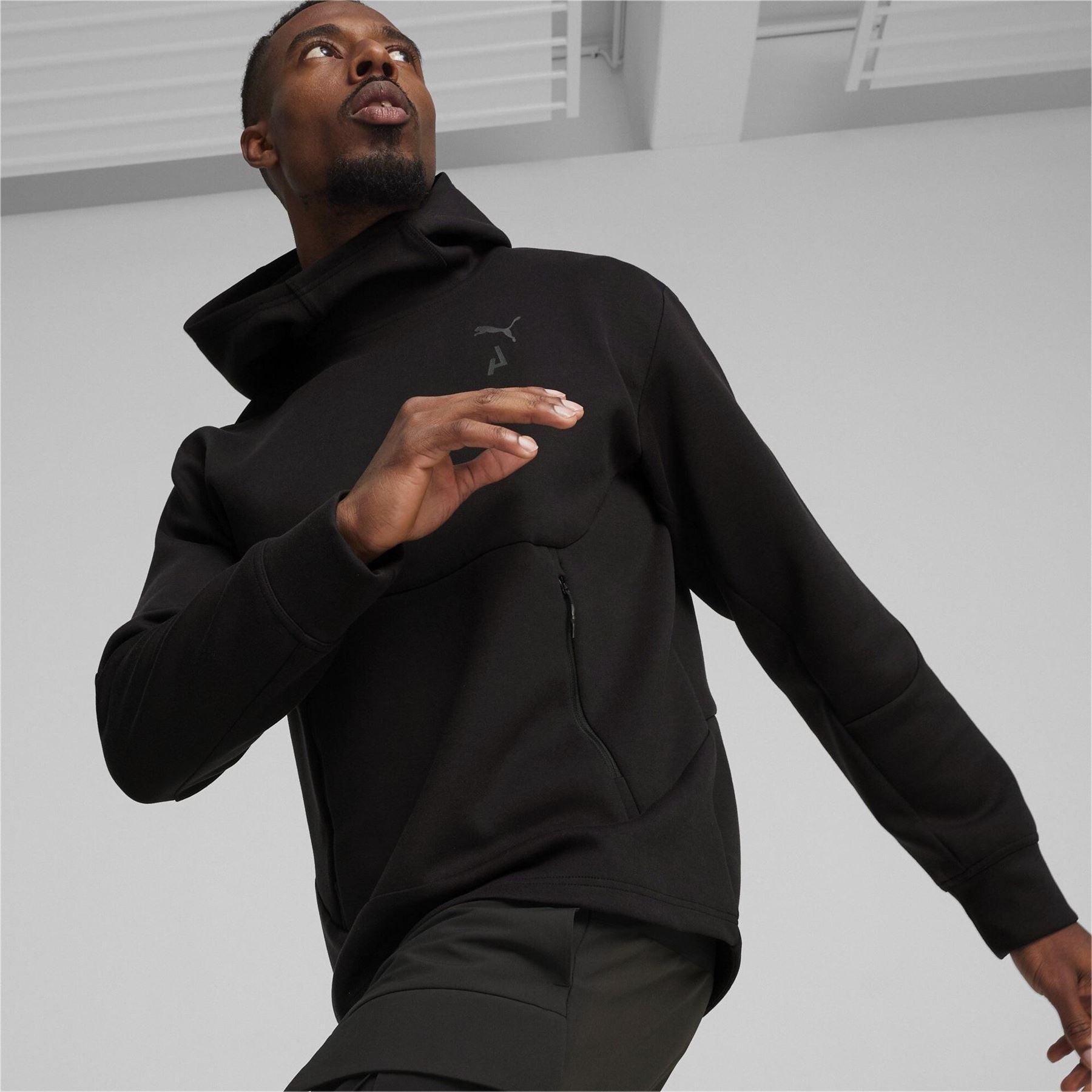 Puma Logo Tech Fleece Hoodie