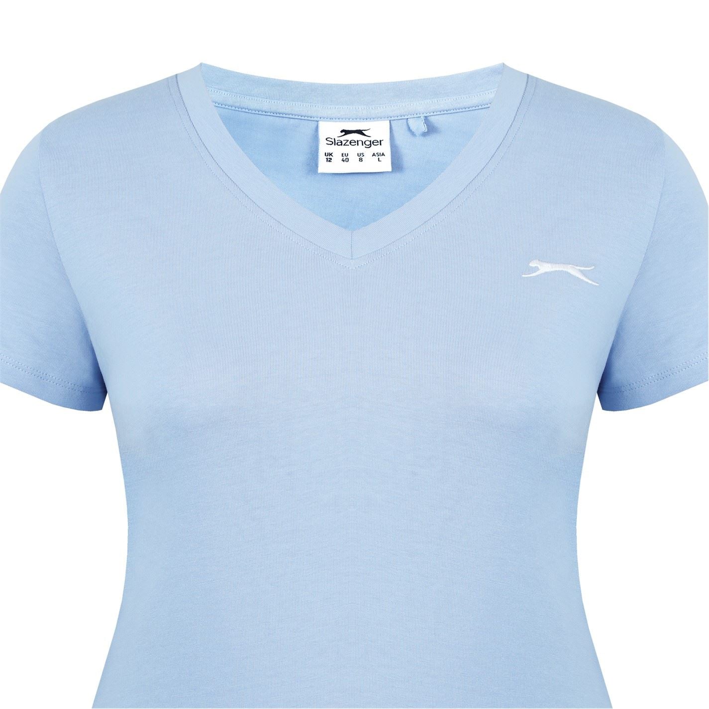 Slazenger Ladies V Neck Tee Shirt