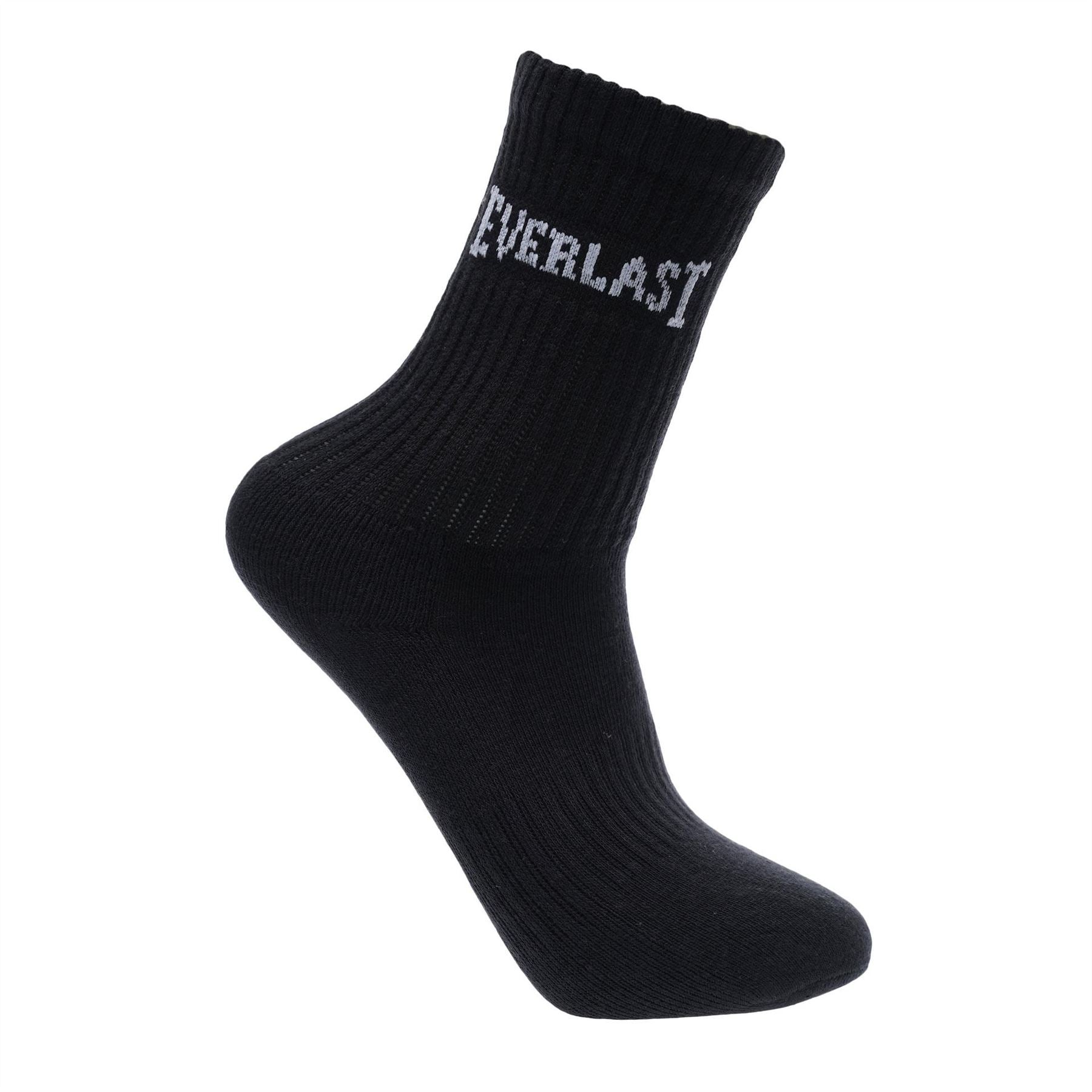 Everlast 3 Pack Crew Socks Junior