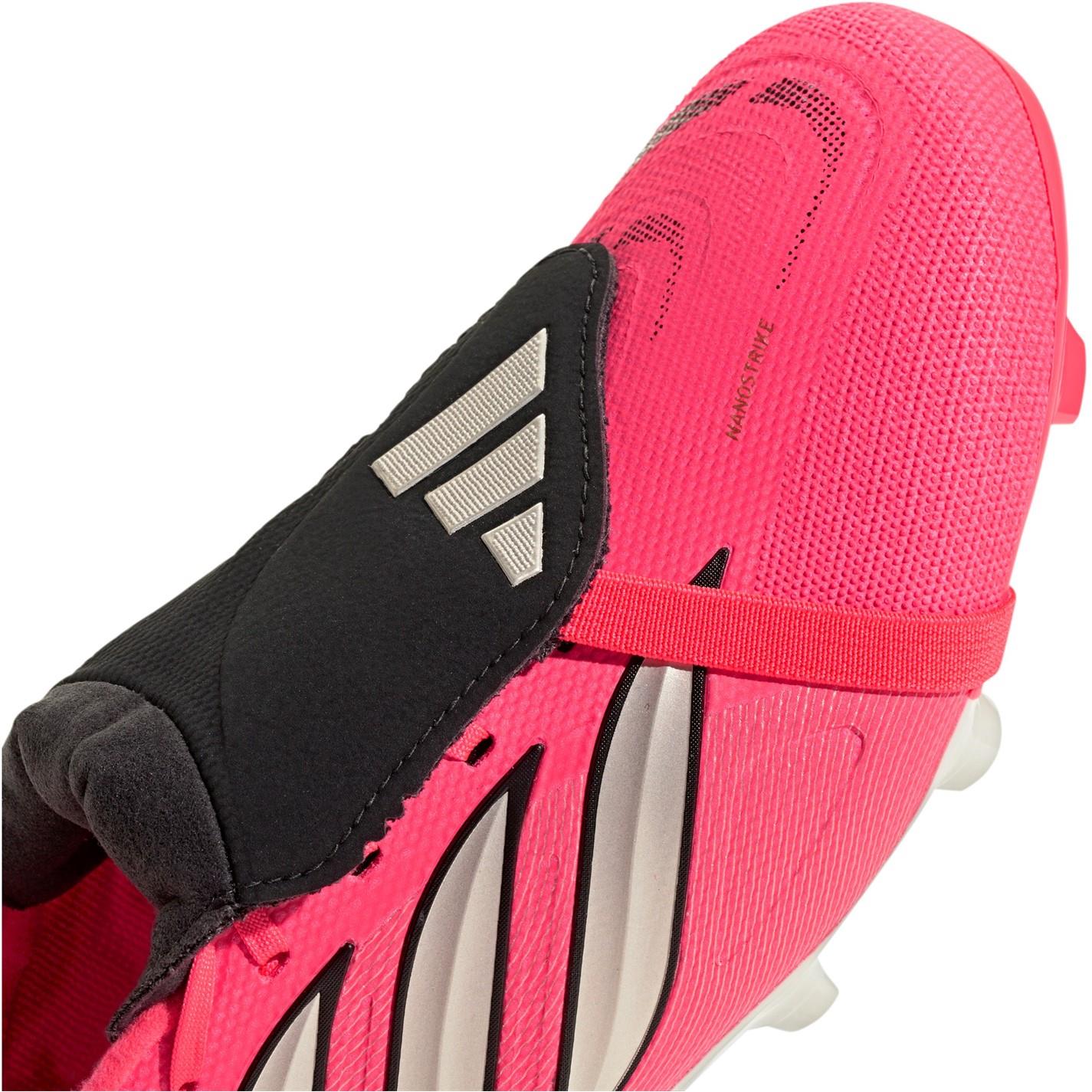 adidas Mens Predator Fold Over Tongue Academy Firm Ground Football Boots