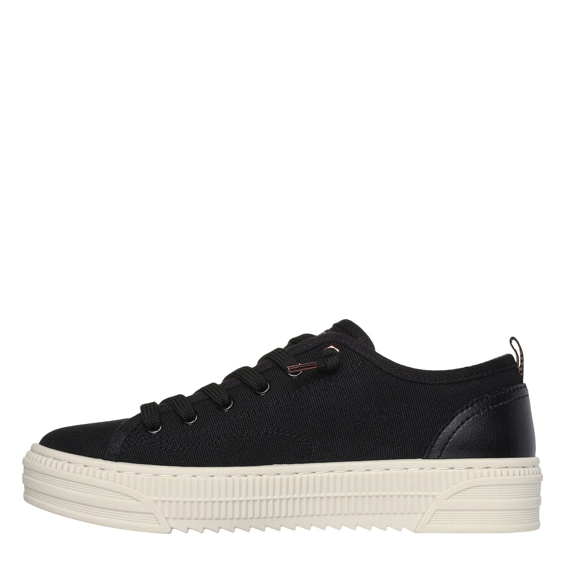 Skechers Womens Copa Canvasas Trainers