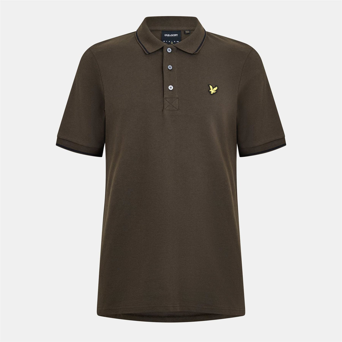 Lyle and Scott Tipped Short Sleeve Polo Shirt