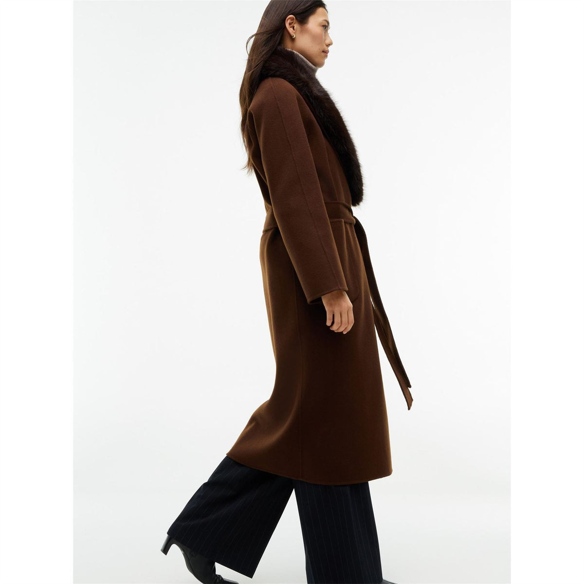 Tommy Hilfiger Blt Wool Coat Ld64
