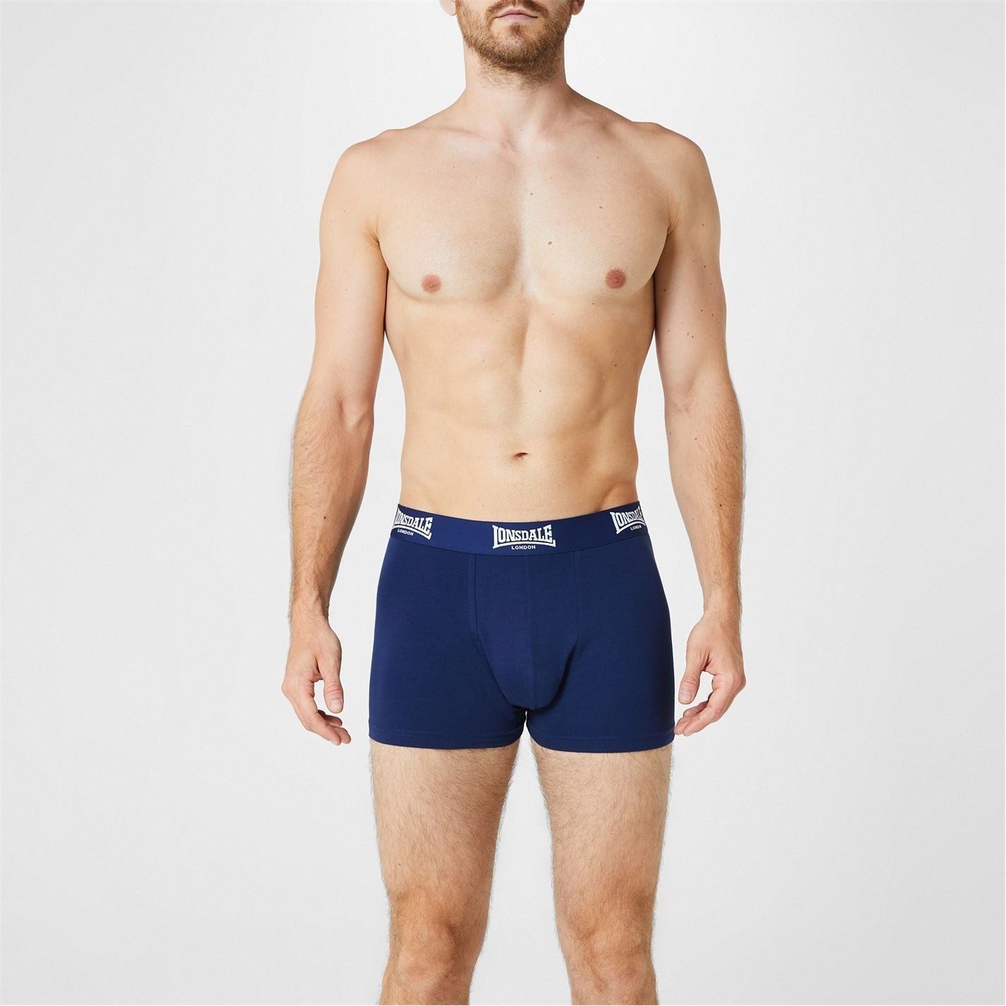 Lonsdale Mens 2 Pack Trunk