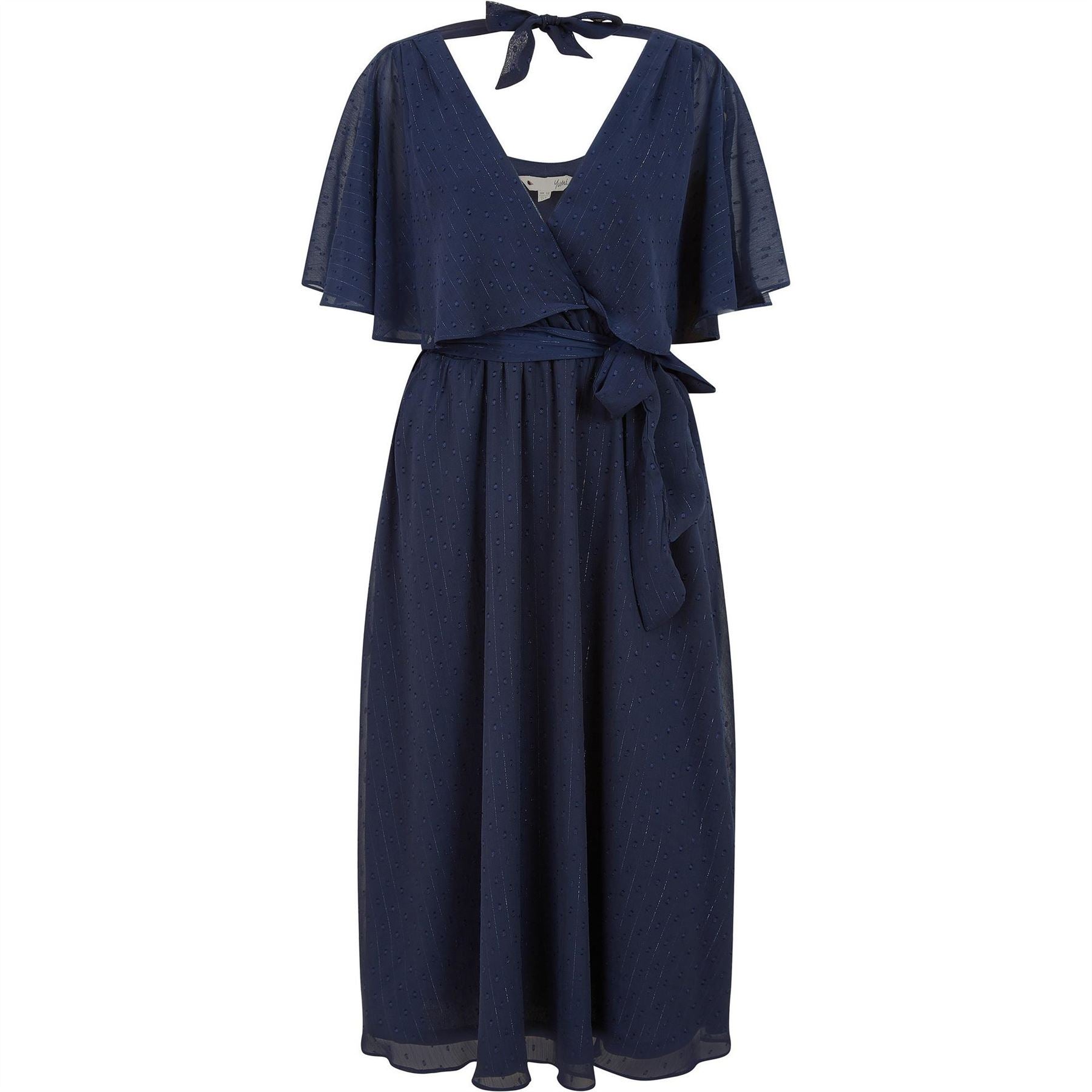 Yumi Wrap Midi Dress