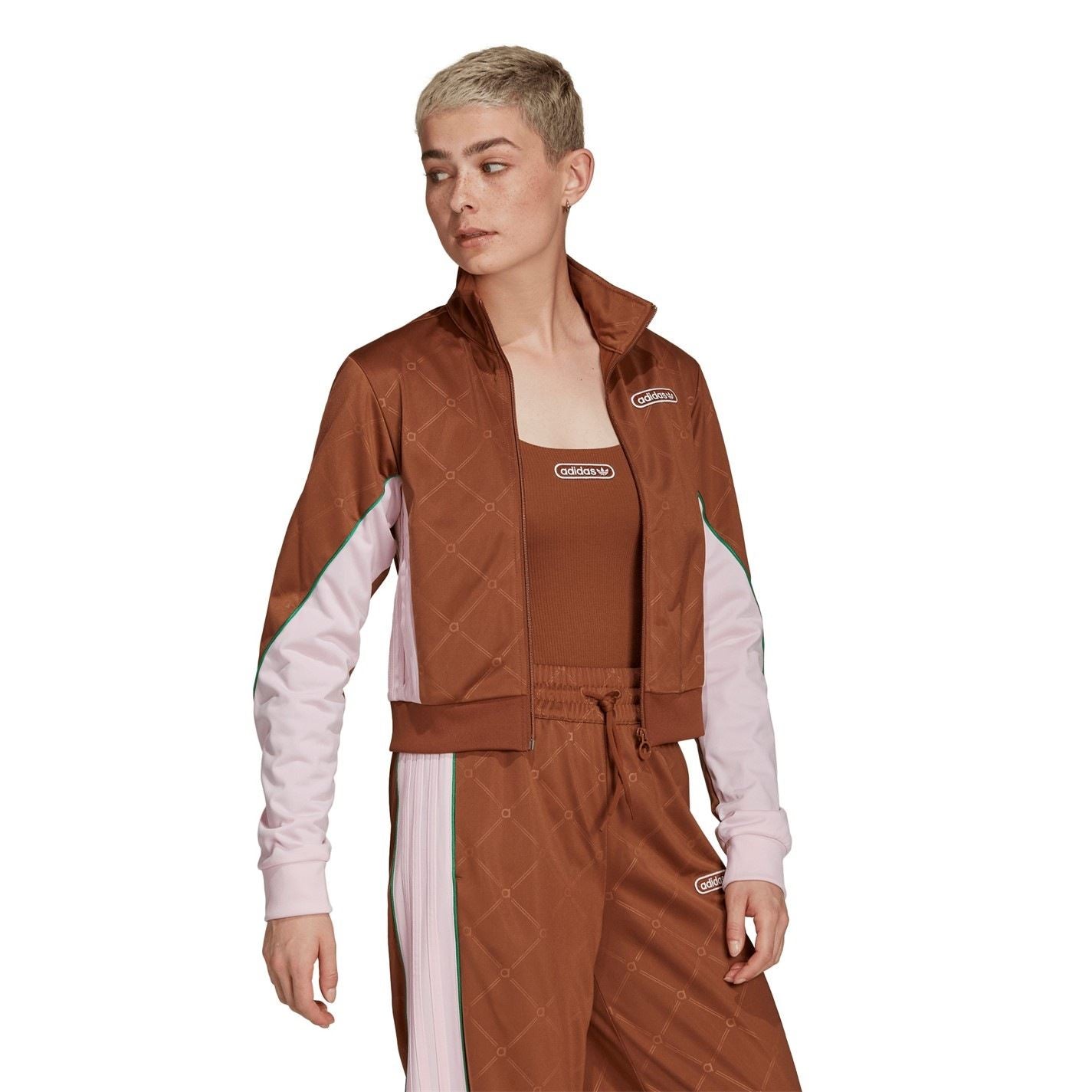 adidas Originals Mock Neck Track Jacket