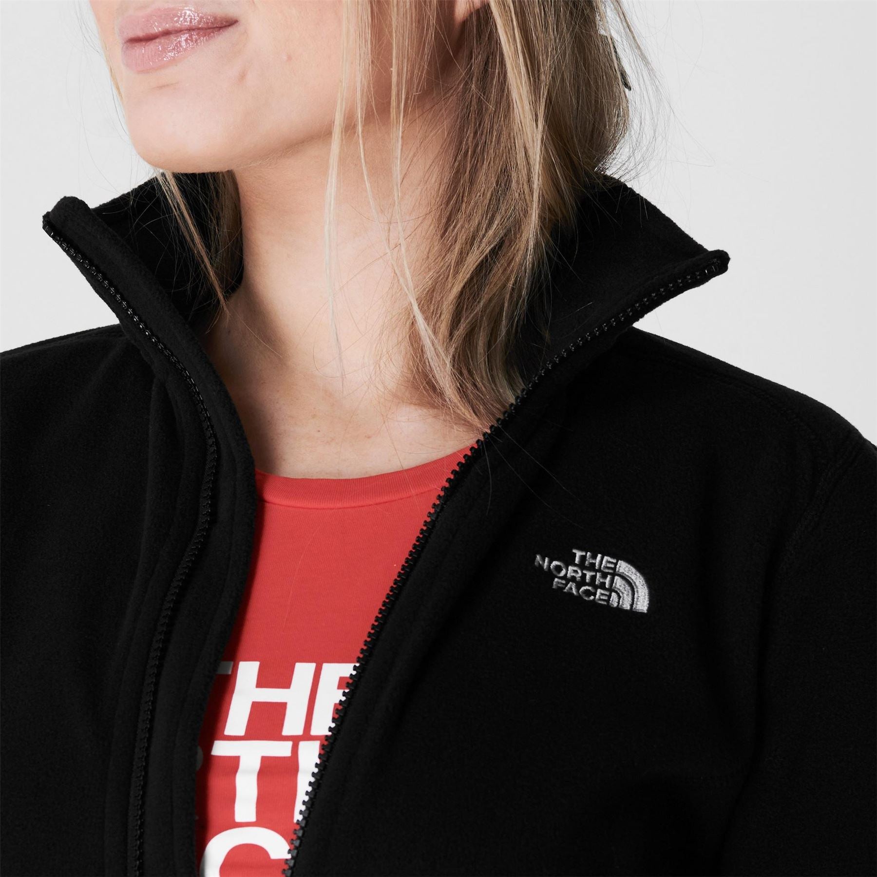 The North Face Womens 100 Glacier Full Zip Fleece