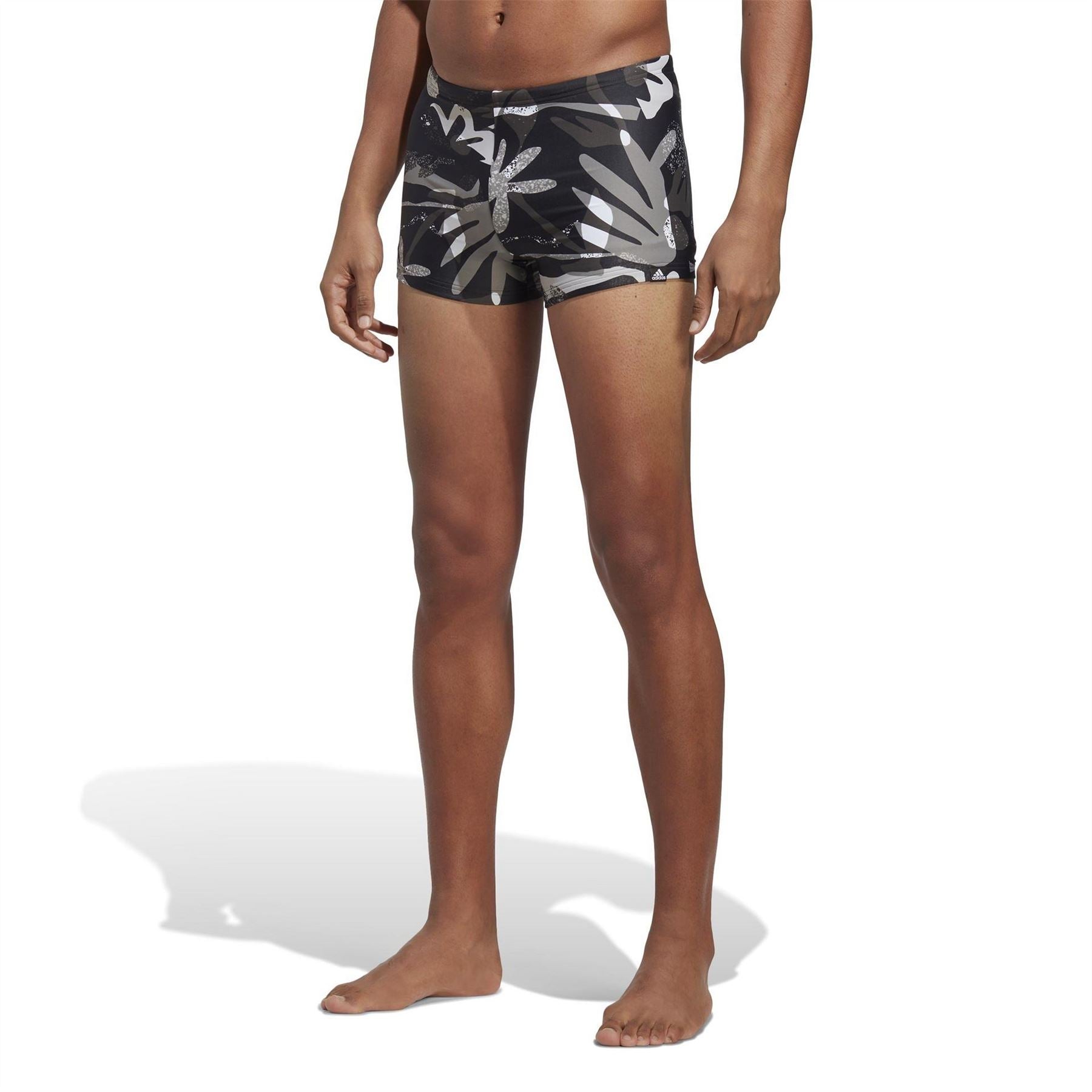 adidas Mens Floral Graphic Swim Boxers