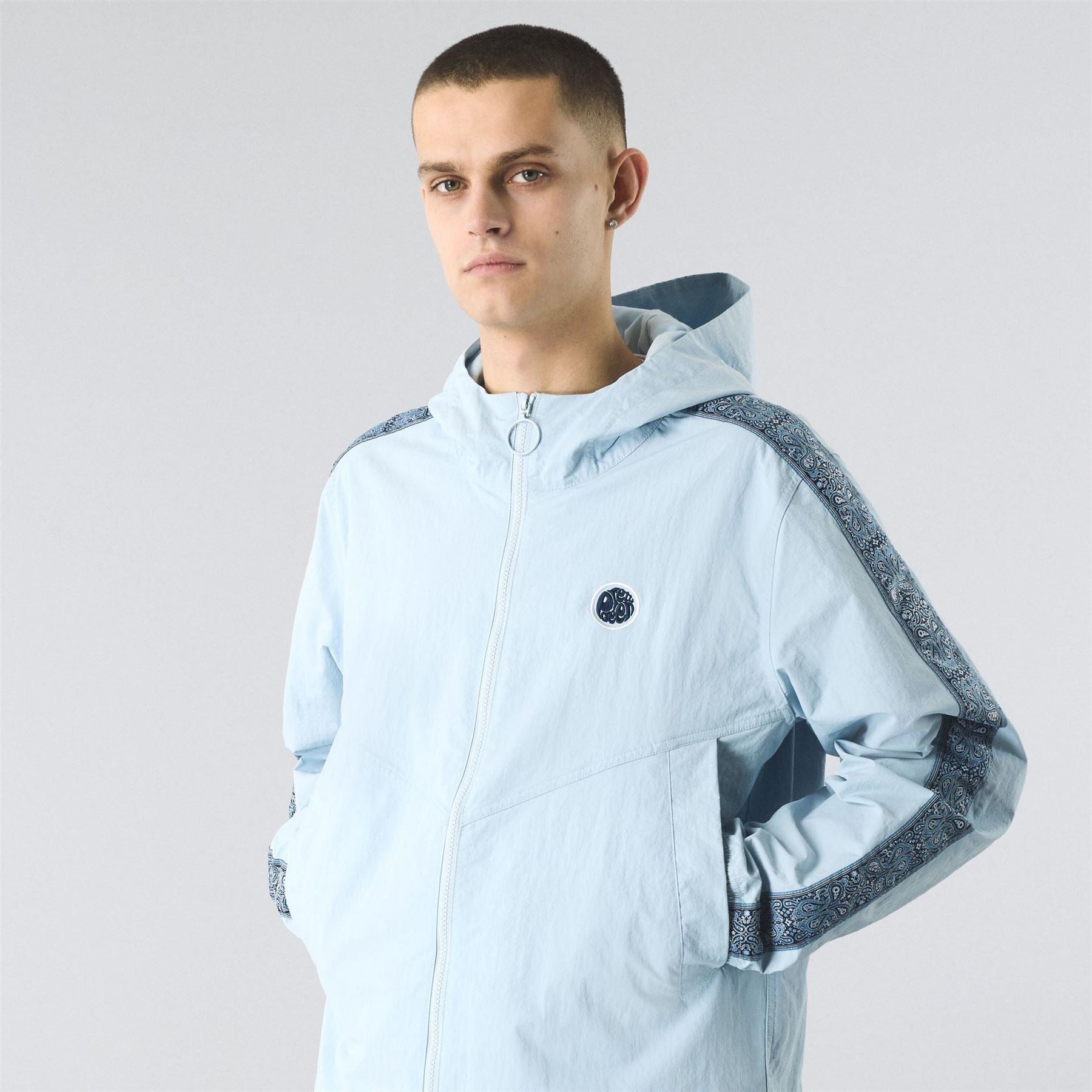 Pretty Green Eclipse Tape Hooded Anorak