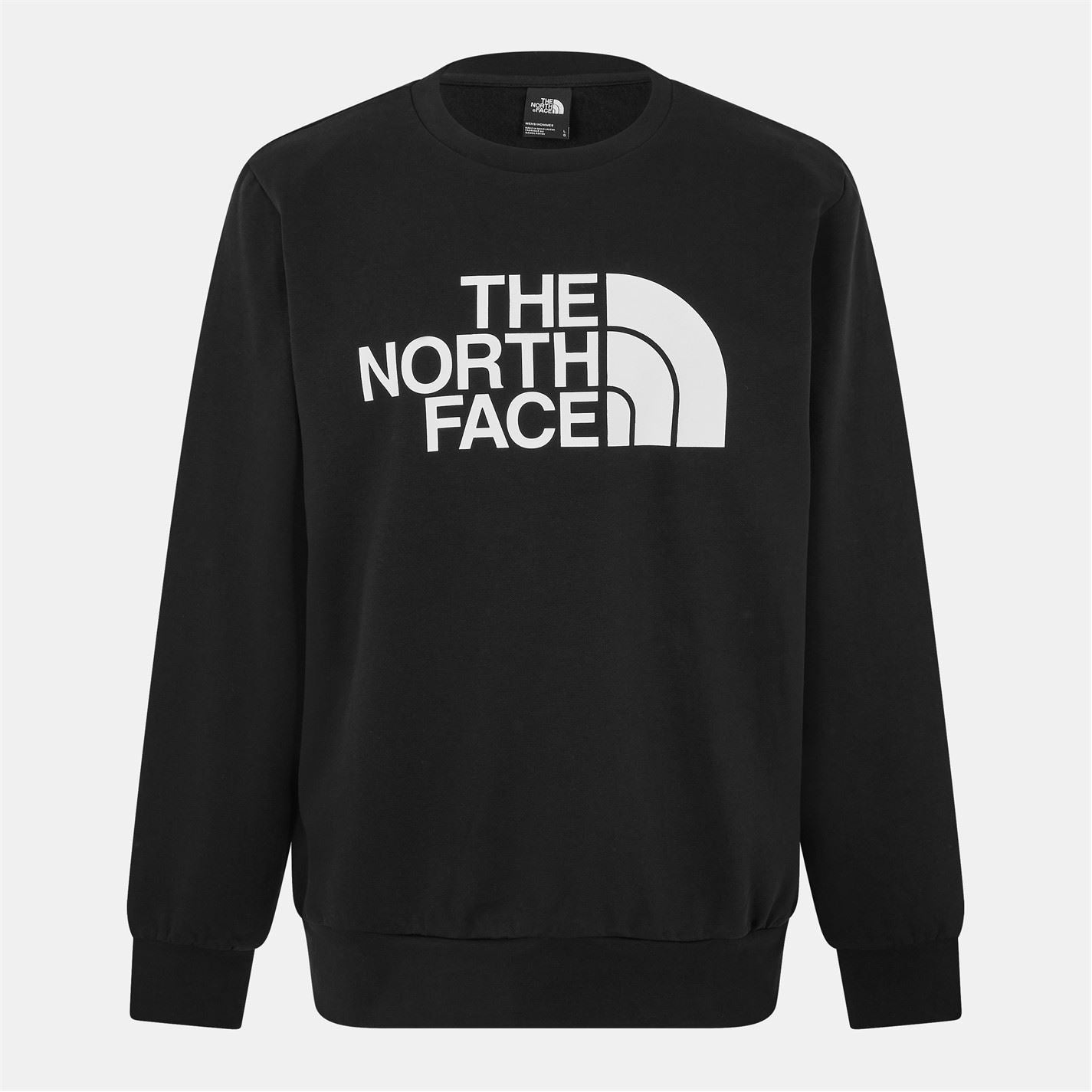 The North Face Mens North Face M Easy Crew Tnf Black Sweatshirt