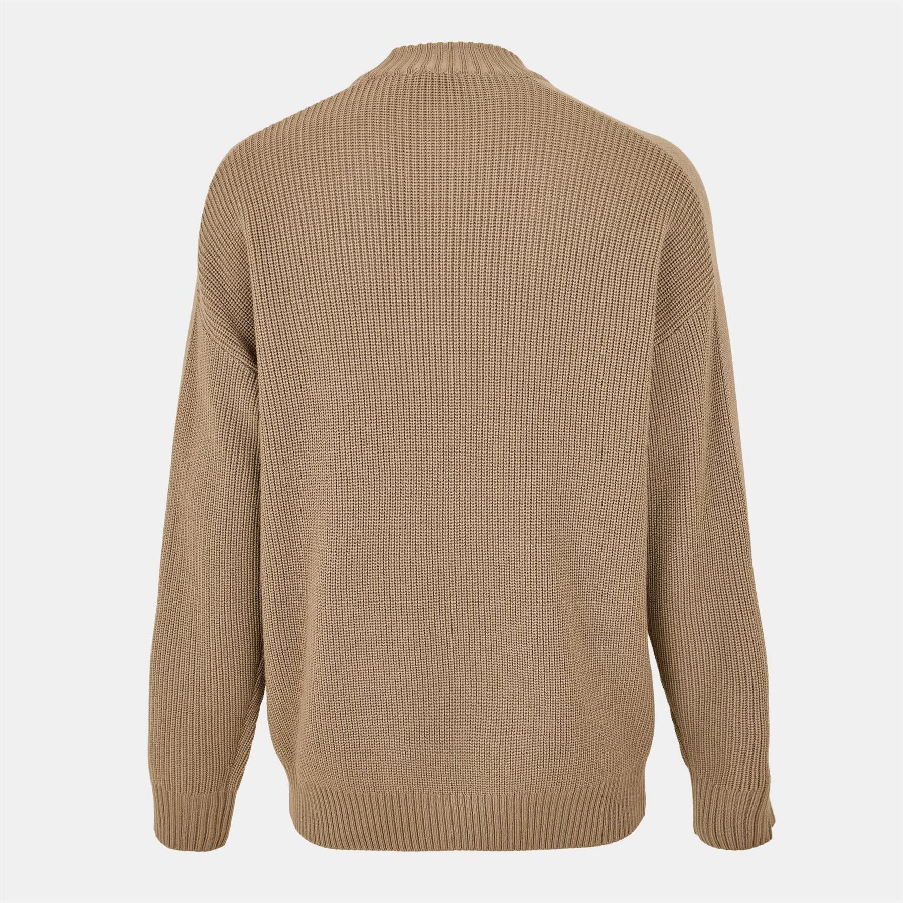 Boss Andern Orange Knitted Crew Neck Jumper
