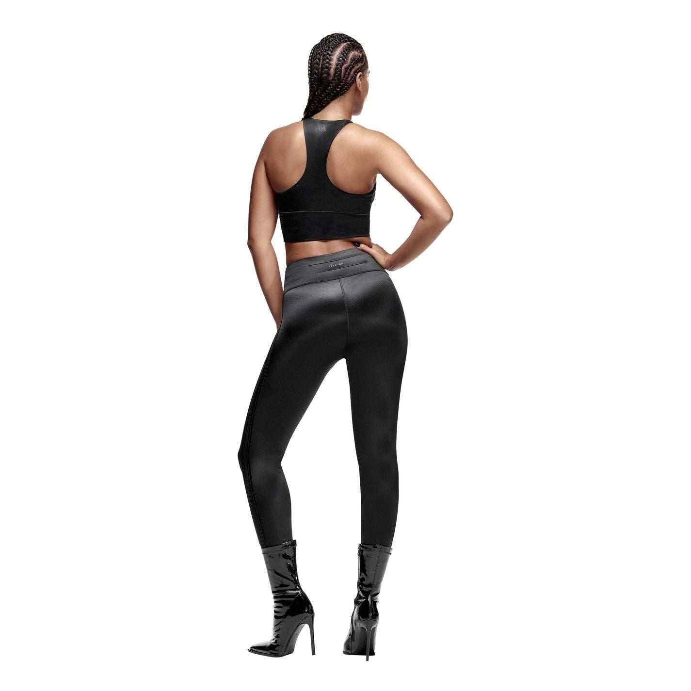 adidas Originals High Neck Shiny Snug Fit Bra