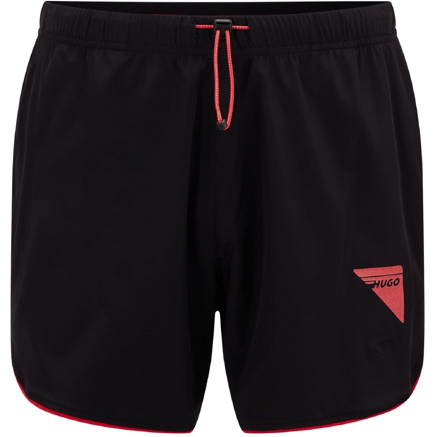 Hugo Darbag X Running Shorts with Bound Hem