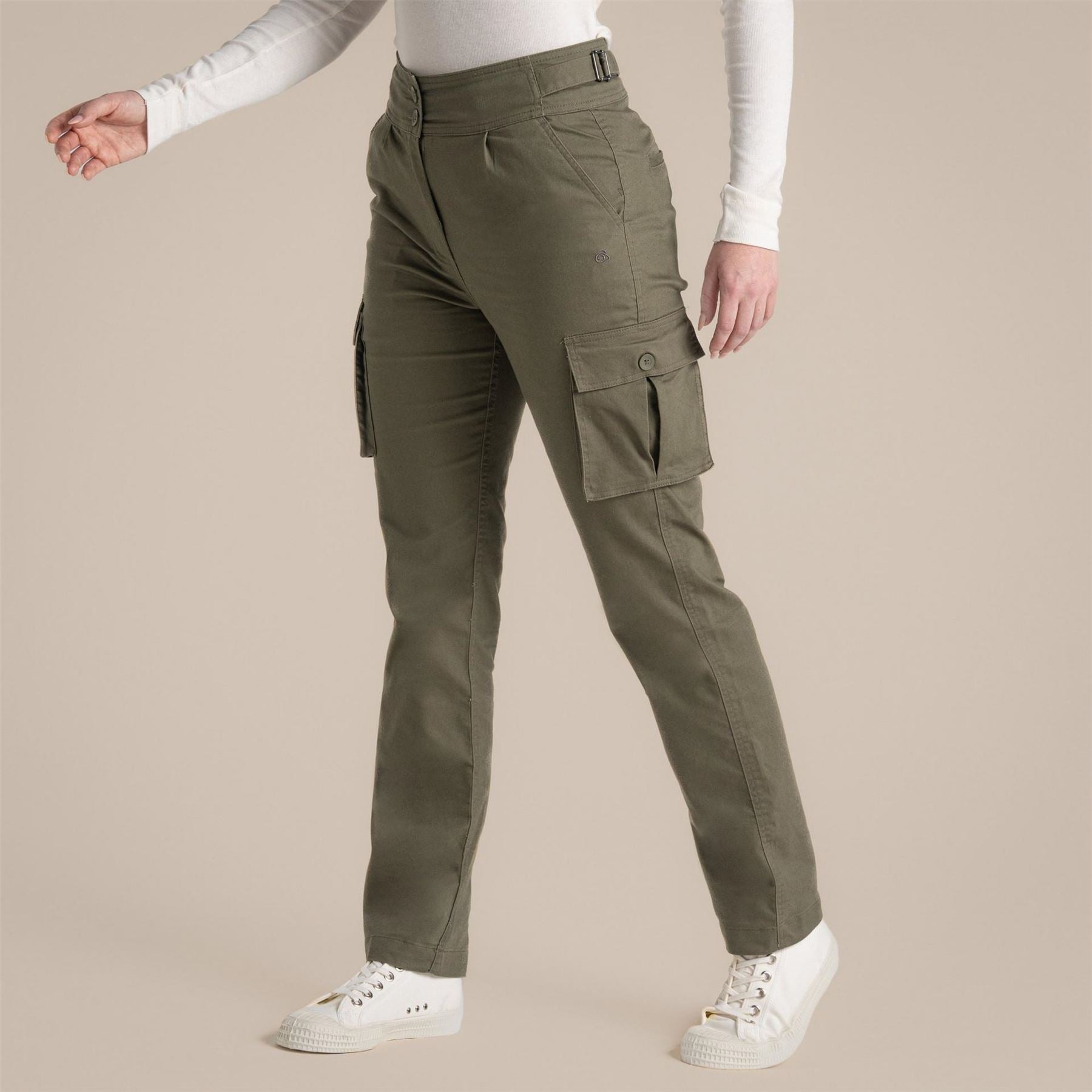 Craghoppers Araby Solid Patterned Combat Cargo Pants