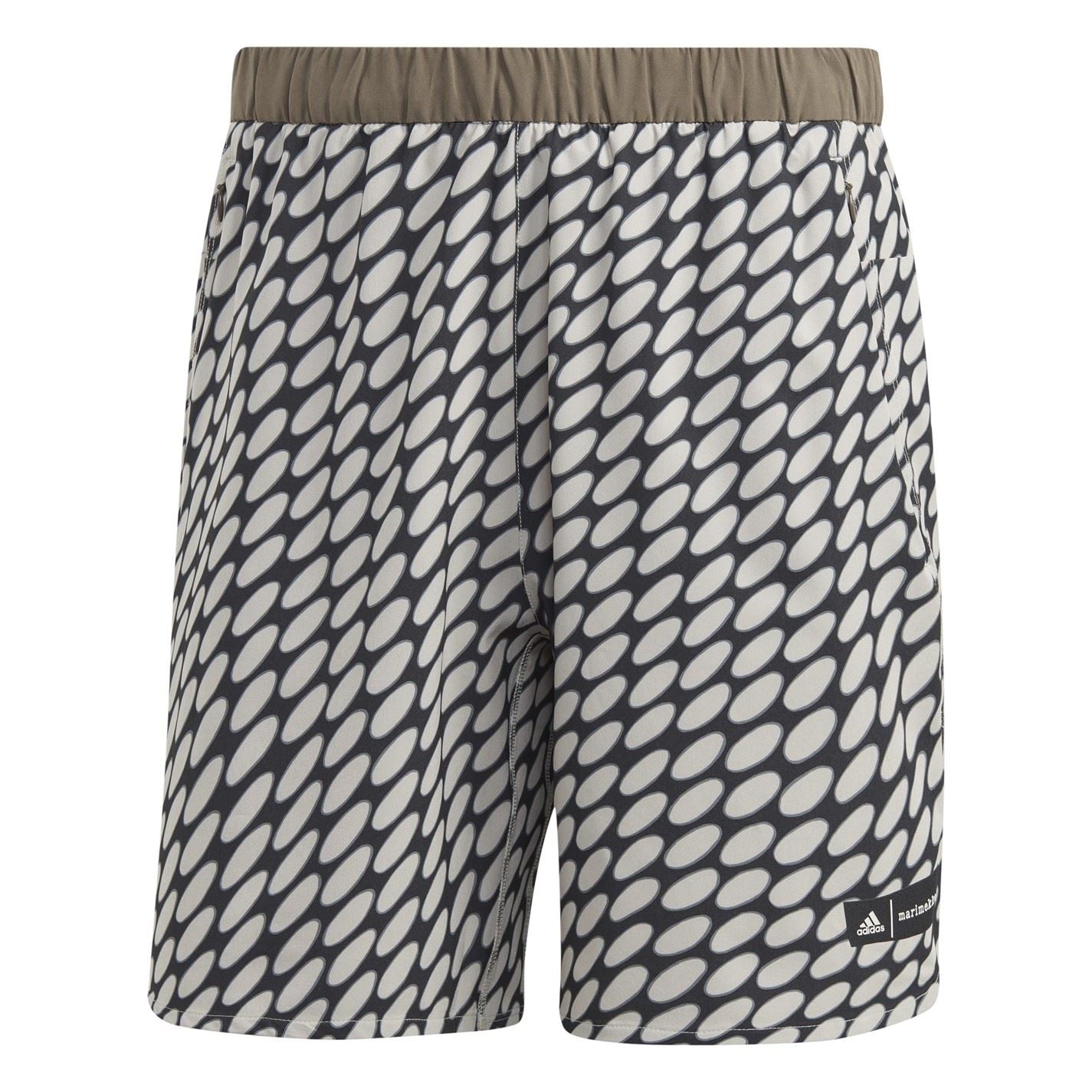 adidas Mens X Marimekko Designed For Training Shorts Me Gym Shorts