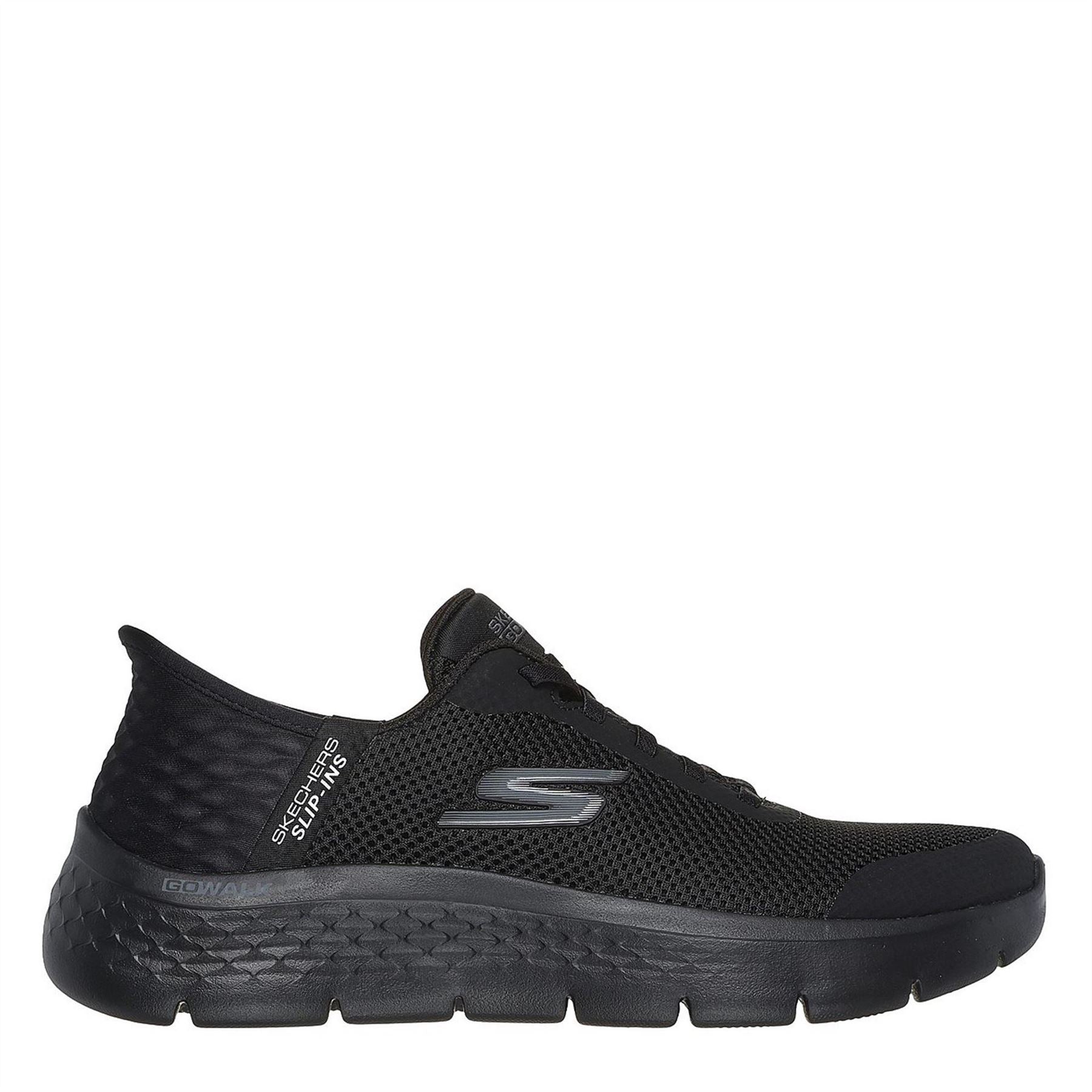 Skechers Womens Mesh Bungee Slip Ins Slip On Trainers