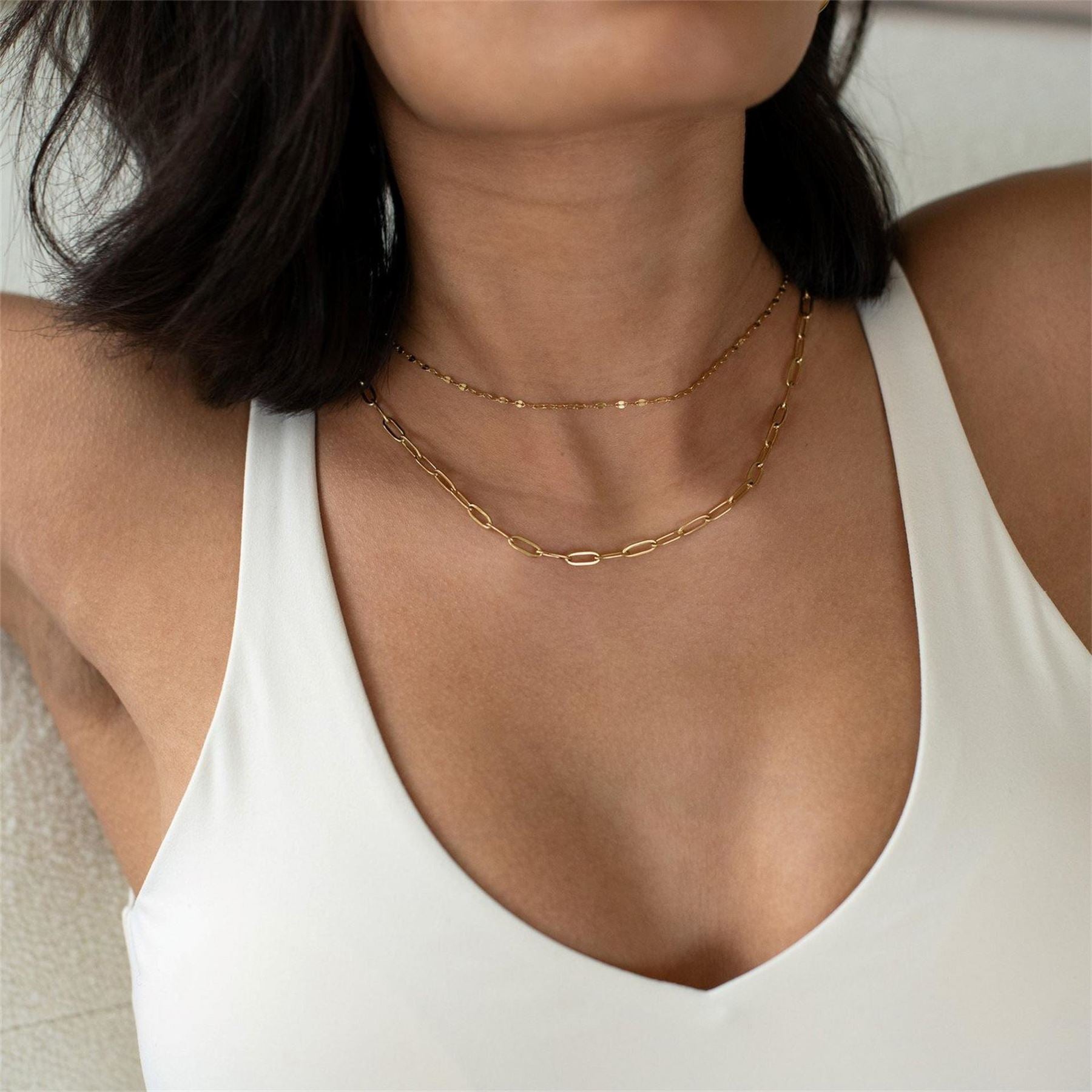D.Louise Dainty Chain Necklace