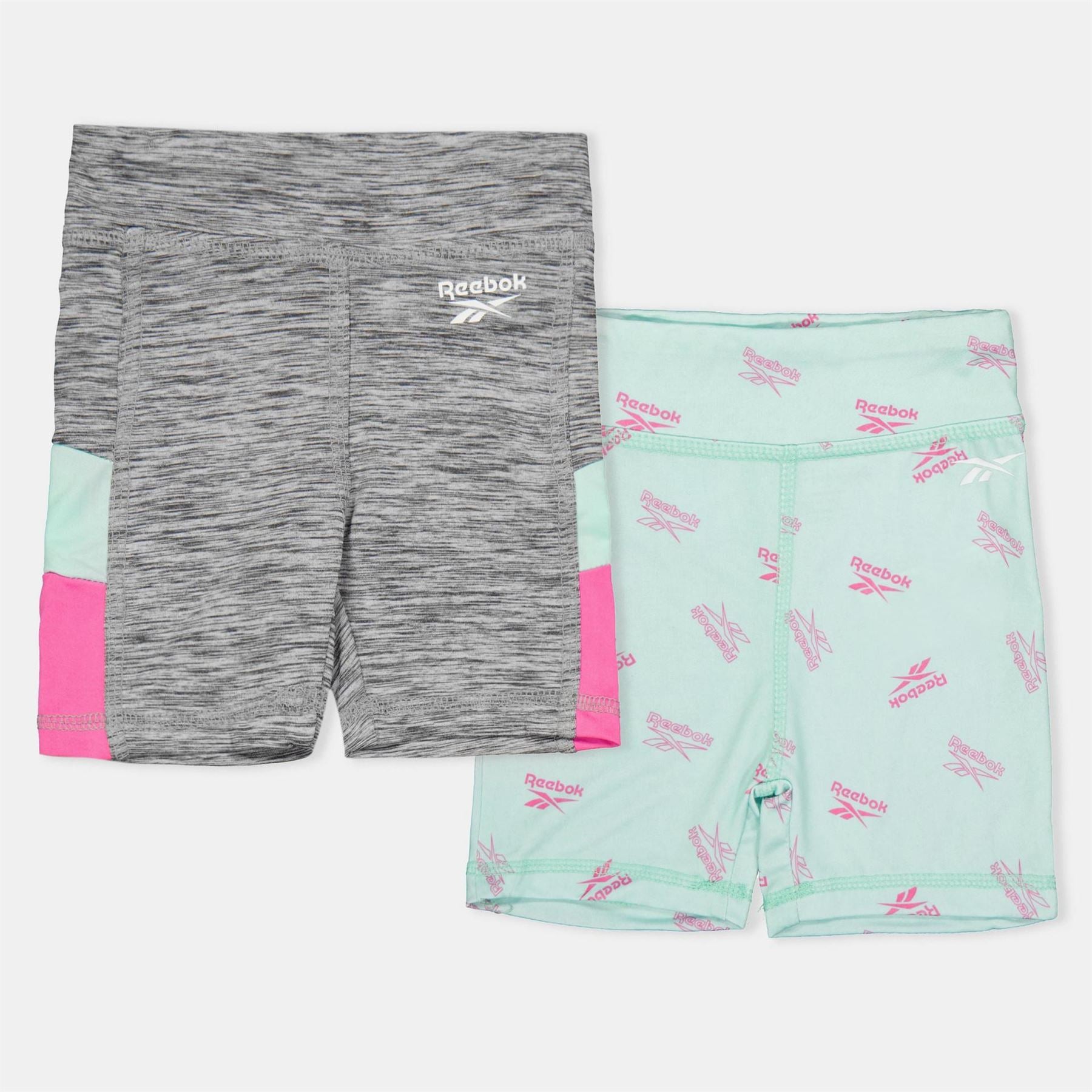 Reebok 2 Pack Slim Fit Bermuda Shorts