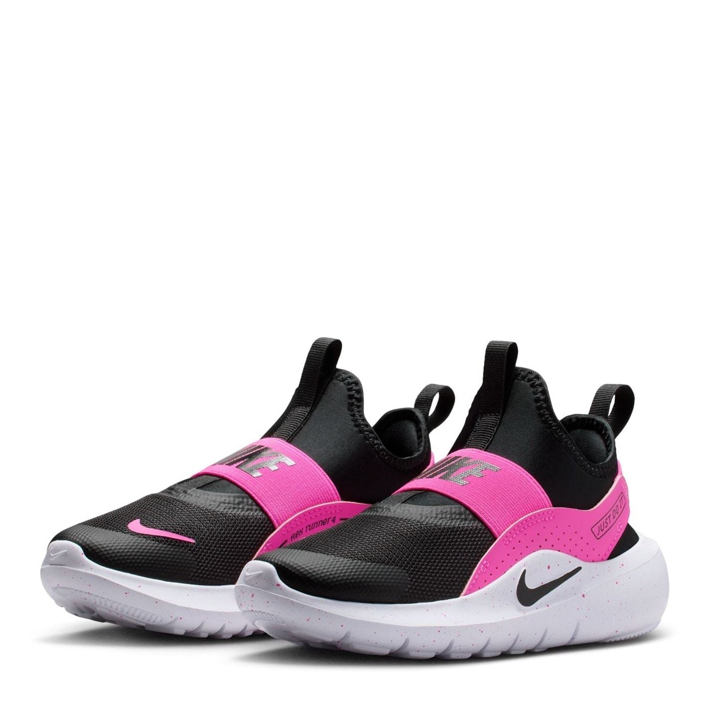 Nike Flex Runner 4 Slip On Sneakers Childrens