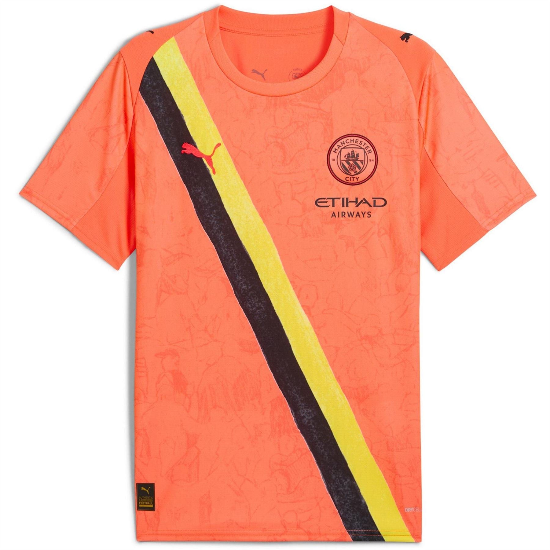 Puma Kidssuper Manchester City Goalkeeper Shirt 2025 2026 Adults