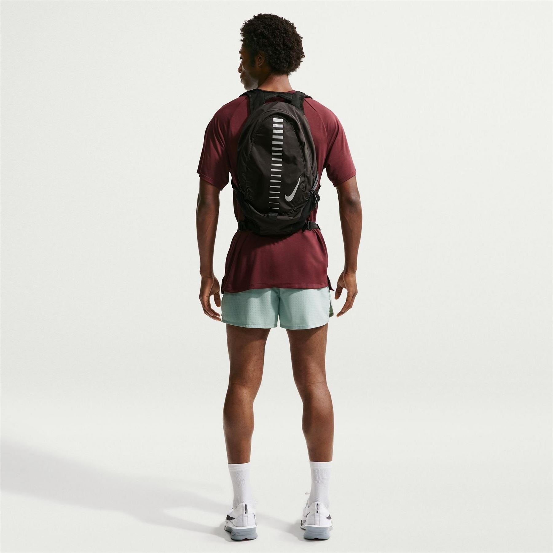 Nike Mens Fast Dri Fit 3 Brief Lined Running Shorts