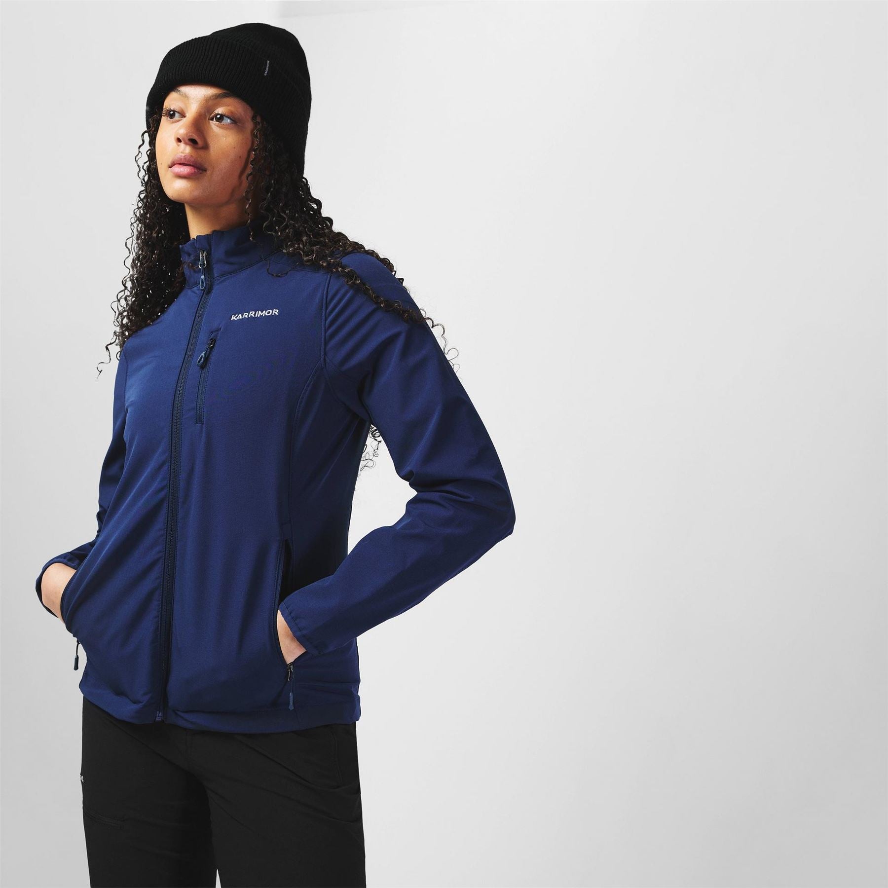 Karrimor Alpha Windproof Water Repellent Long Sleeve Softshell Jacket