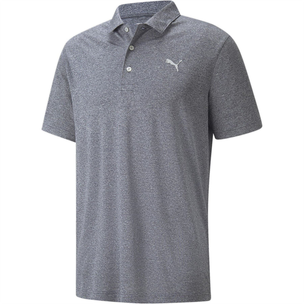 Puma Mens Performance Heather Polo Shirt