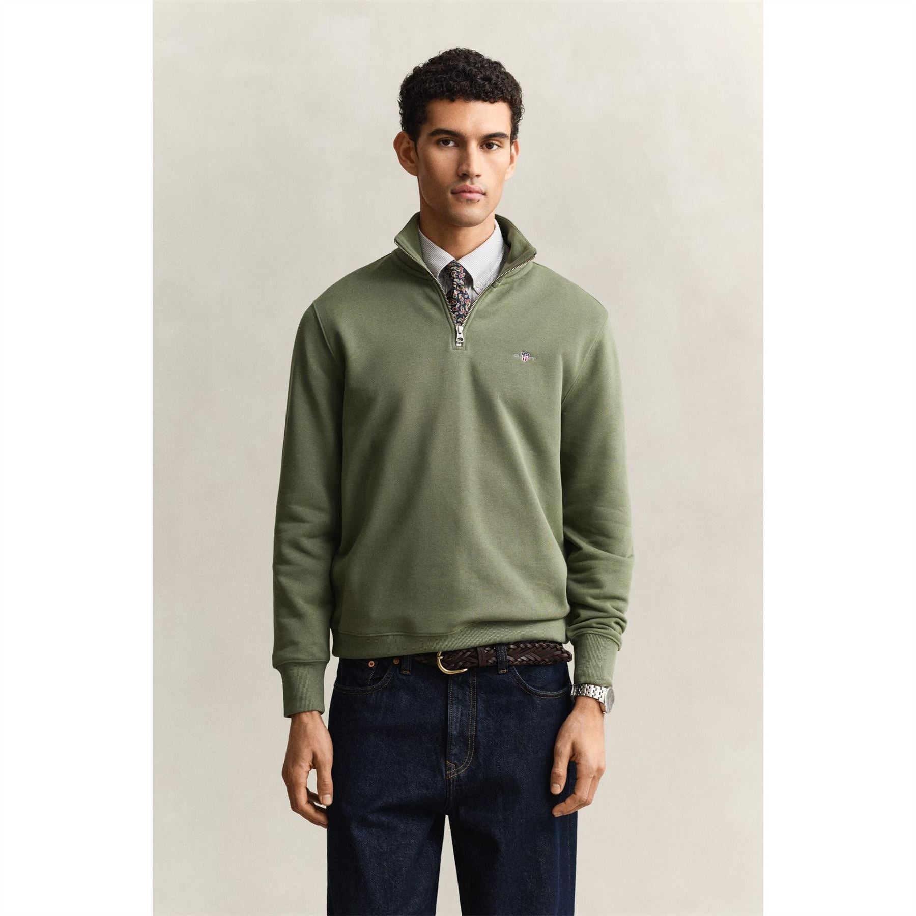 Gant Half Zip Sweatshirt