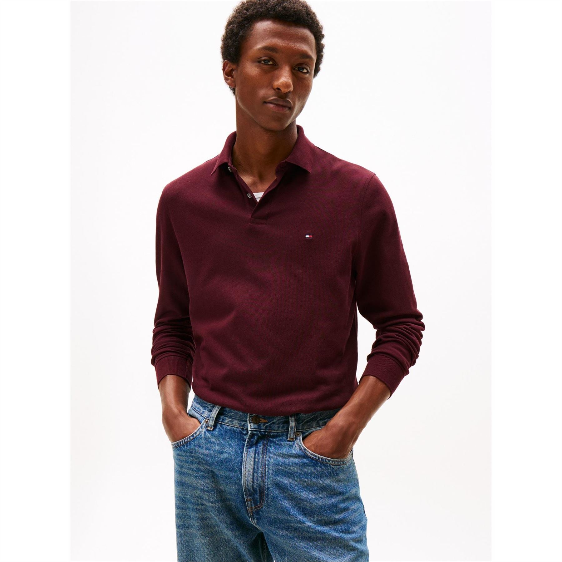 Tommy Hilfiger Long Sleeve Polo Shirt